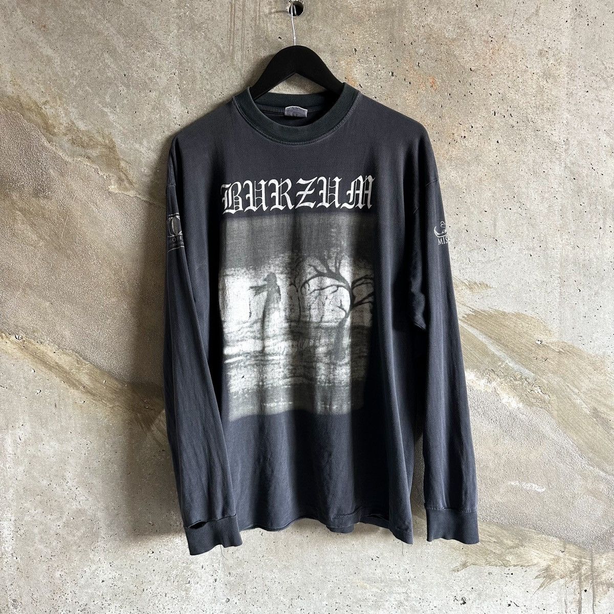 Band Tees Burzum 90’s “When Night Falls” Long Sleeve Shirt Size US XL / EU 56 / 4 - 1 Thumbnail