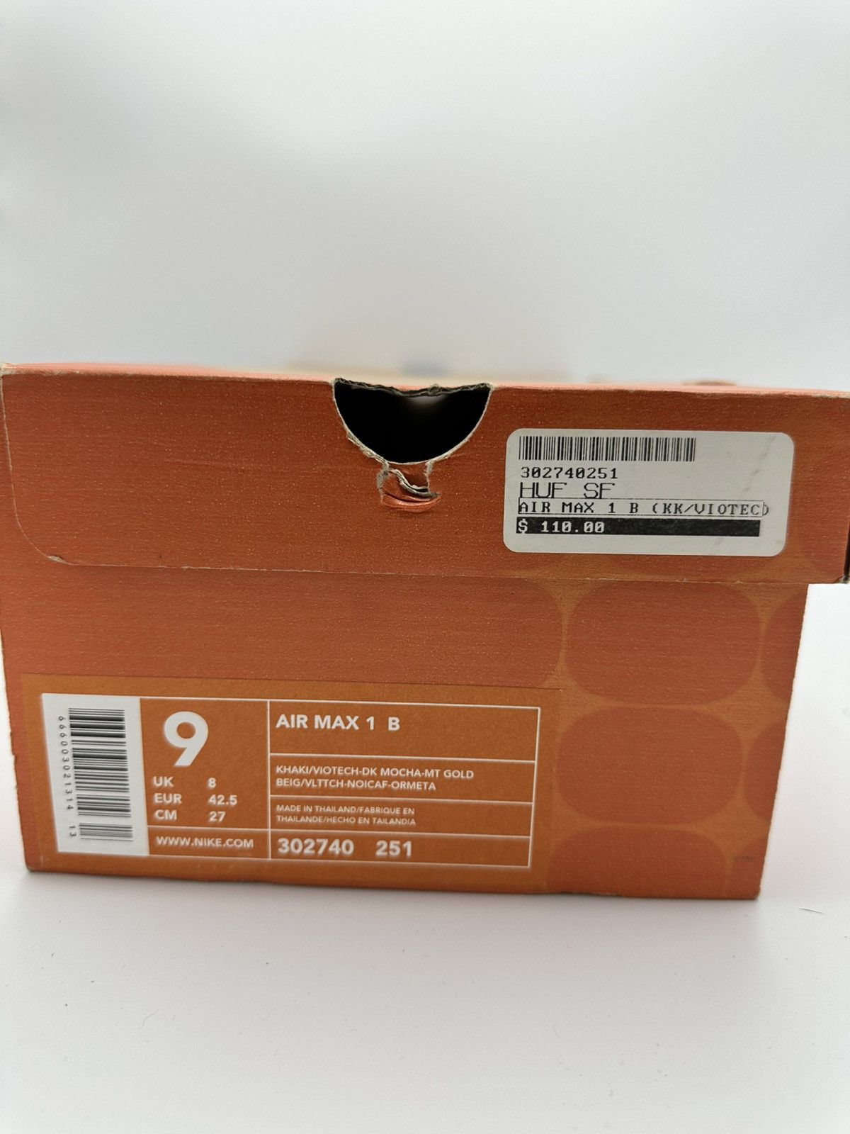 Nike × atmos Nike air max 1 viotech atmos 2003 Size US 9 / EU 42 - 4 Thumbnail