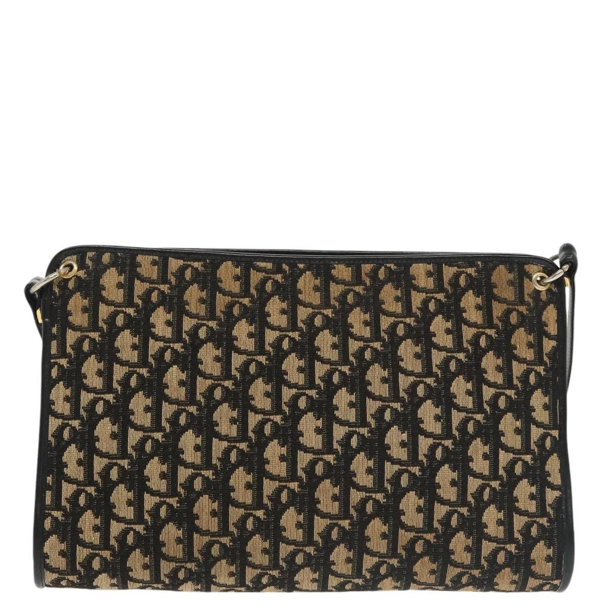 Dior DIOR Trotter Canvas Shoulder Bag Navy Size ONE SIZE - 3 Thumbnail