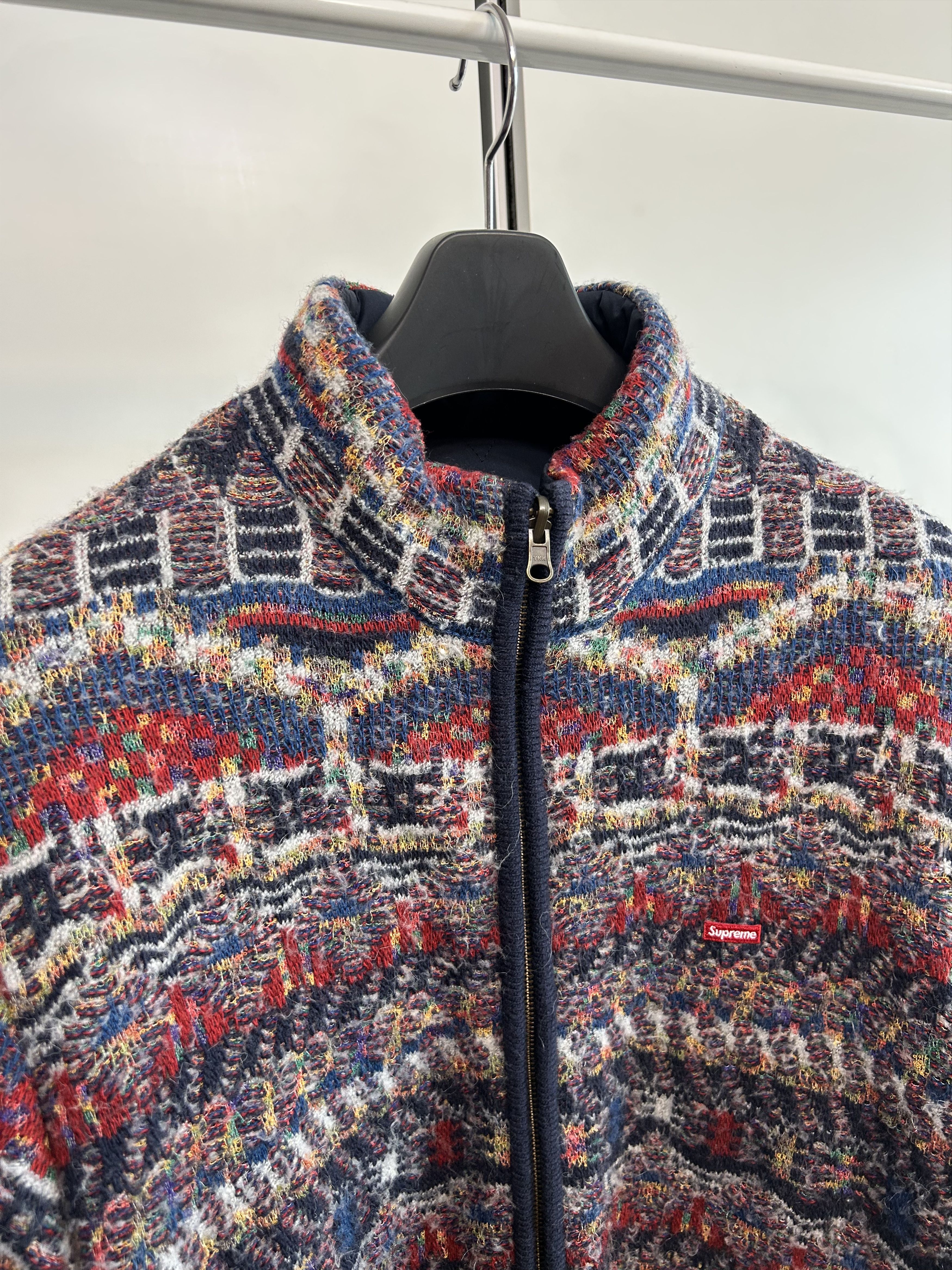 Supreme SUPREME x MISSONI Knit Quilted Jacket Size US L / EU 52-54 / 3 - 3 Thumbnail