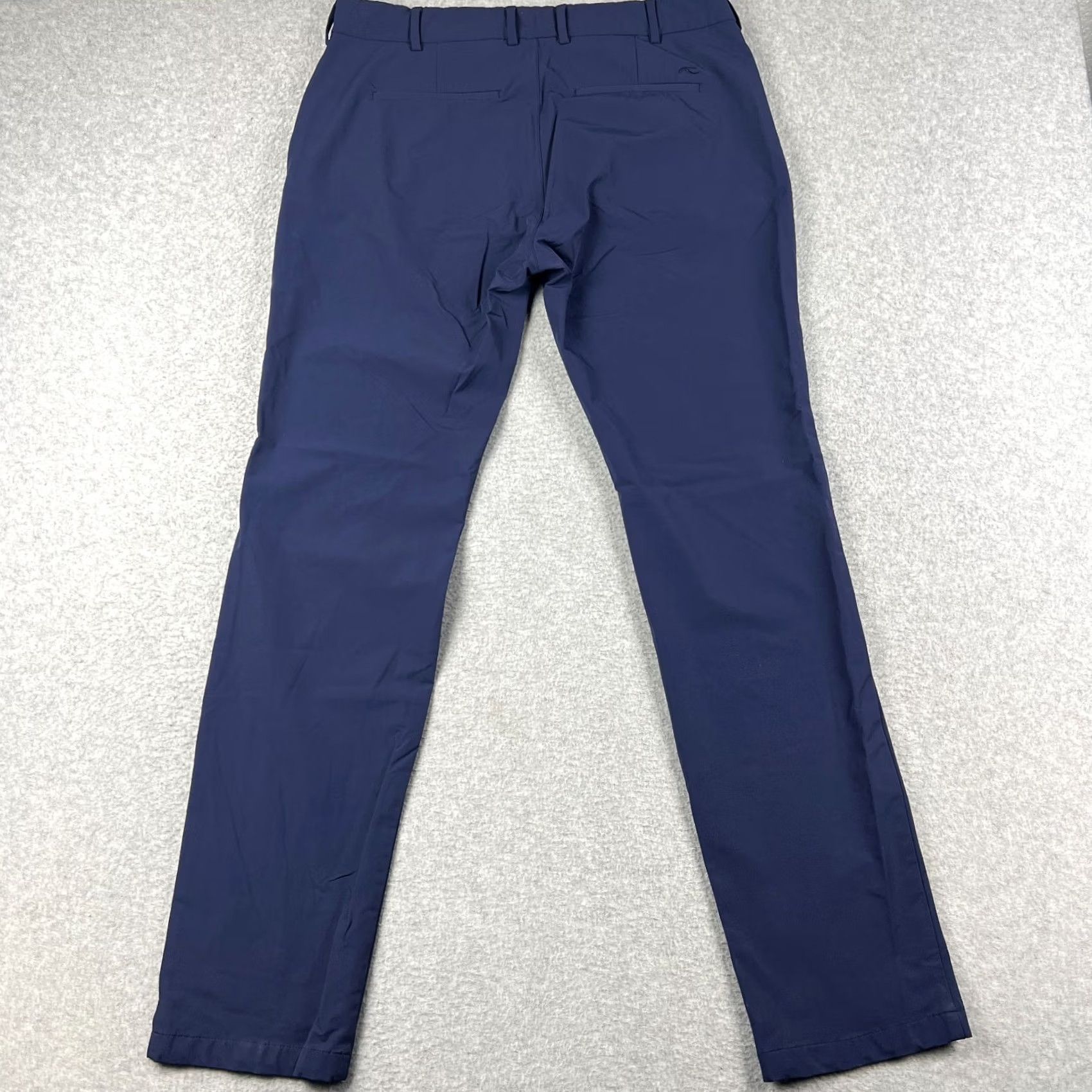 KJUS KJUS Ike 3xDry Pants Slim Fit Stretch Performance Mens 36x33 Blue Golf Size US 36 / EU 52 - 2 Thumbnail