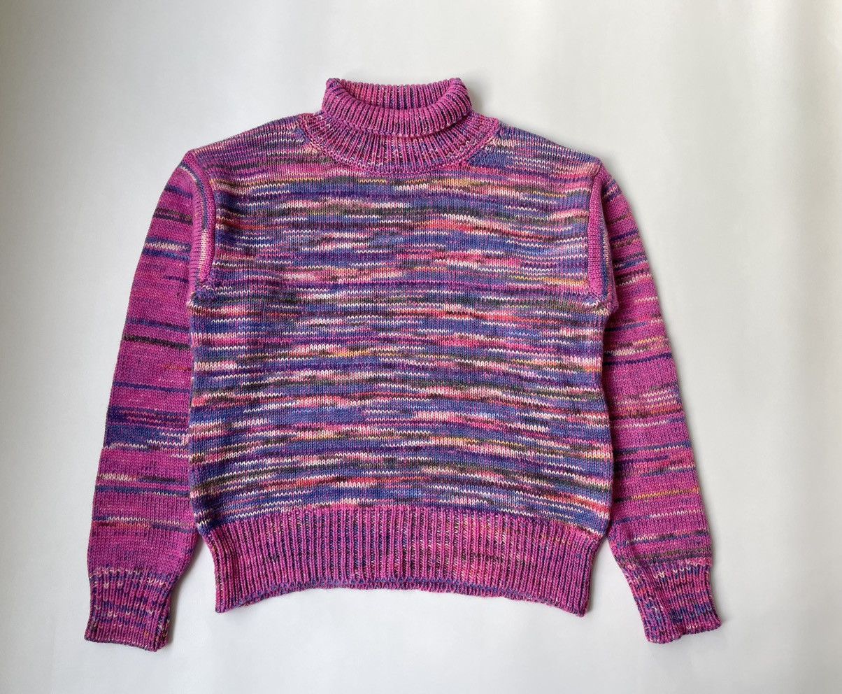 Dries Van Noten Sample Oversized Mohair Marled Sweater Size US M / EU 48-50 / 2 - 1 Thumbnail
