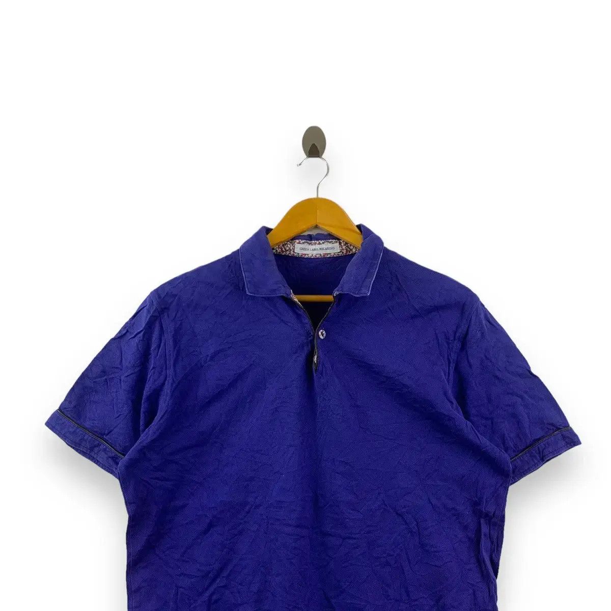 United Arrows Vintage UNITED ARROWS Green Label Relaxing Polo Tee Shirt Size US L / EU 52-54 / 3 - 4 Thumbnail