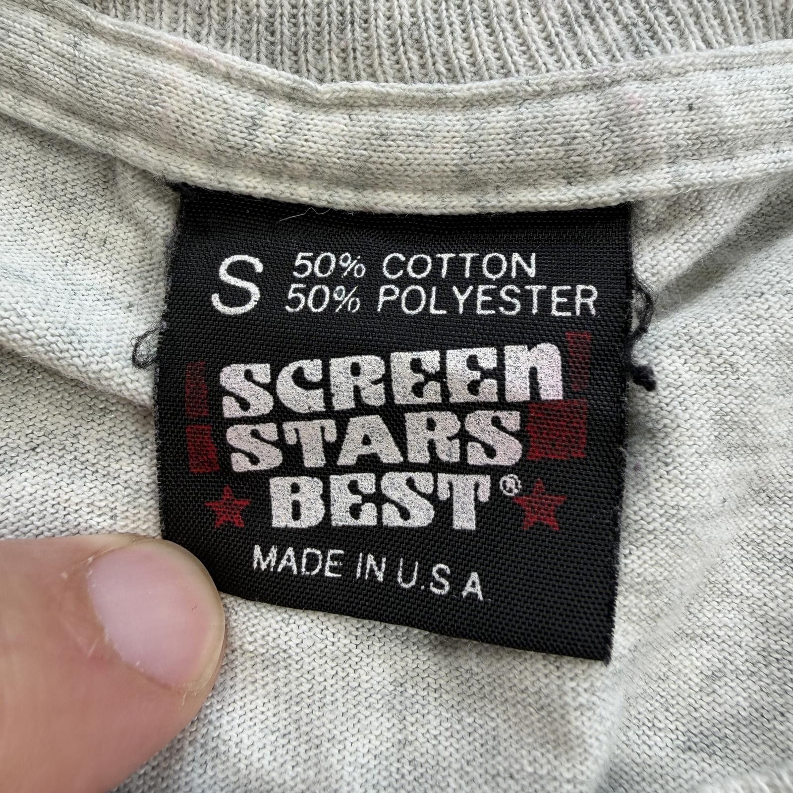 Other Vintage 90s Screen Stars Best T Shirt Company Single Stitch Size US S / EU 44-46 / 1 - 7 Thumbnail