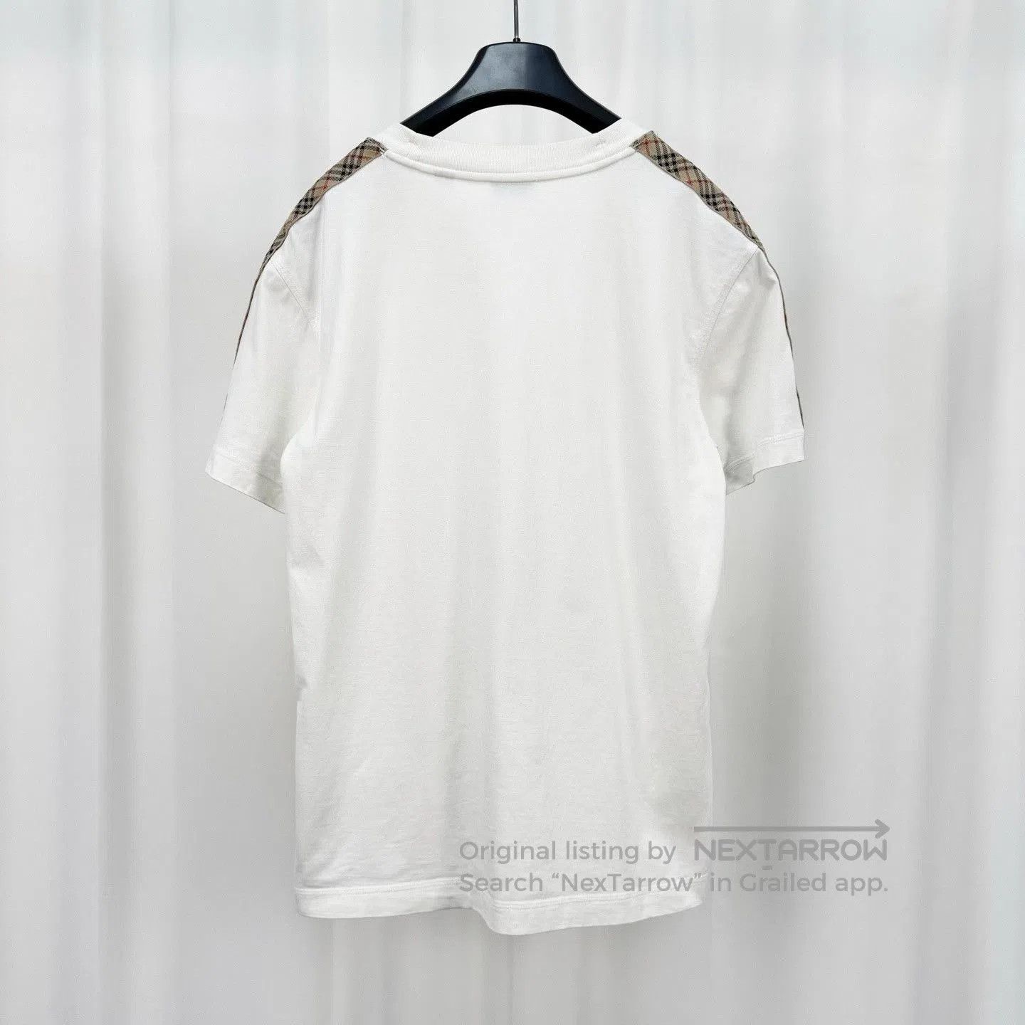Burberry Burberry 25SS Embroidered Knight Check Tee. Size US M / EU 48-50 / 2 - 2 Thumbnail