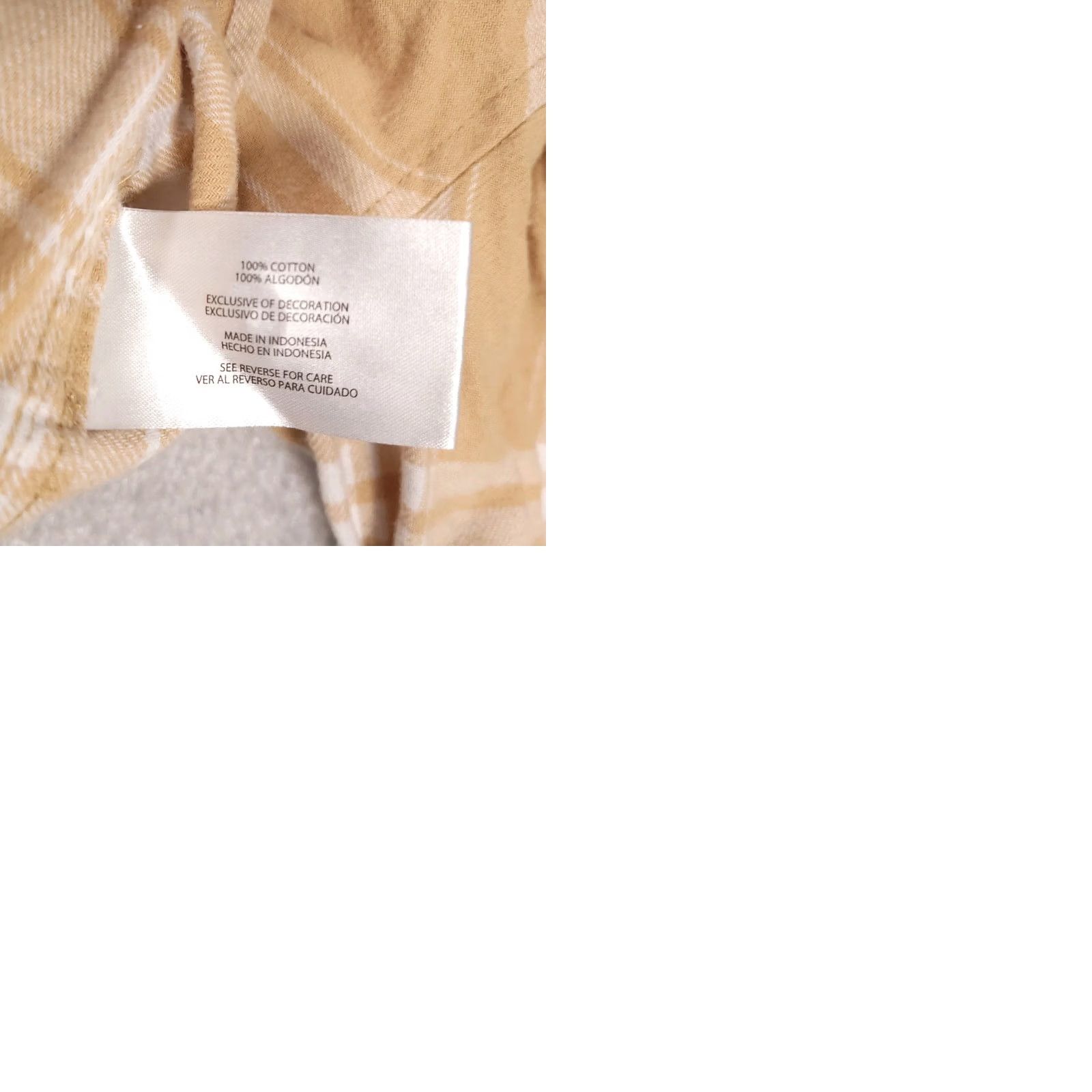Gap Gap Flannel Button Up Shirt Women's XXL Yellow Plaid Collared Pocket Casual Blouse Shirt Men/Women? Size XXL / US 16-18 / IT 52-54 - 9 Thumbnail