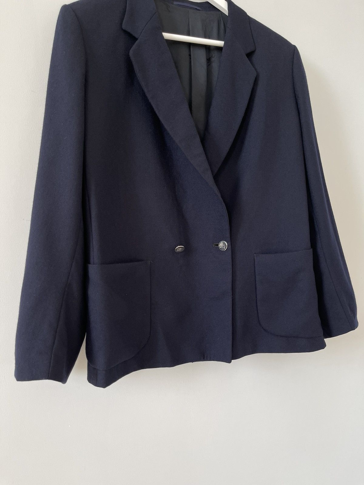 Burberry Vintage BURBERRY'S Double Breasted Wool Blazer Jacket Size L / US 10 / IT 46 - 5 Thumbnail
