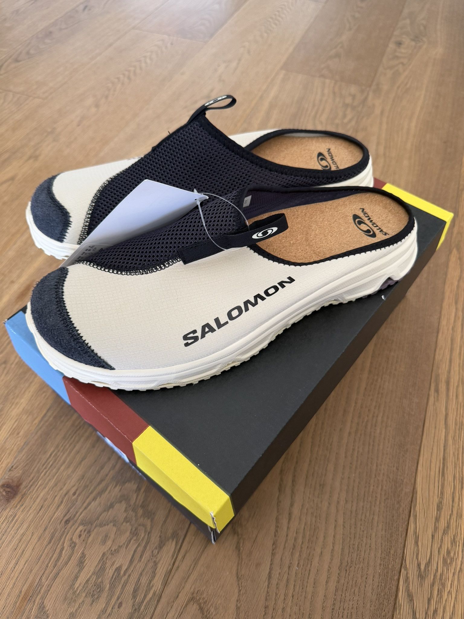 Salomon rx 3.0 slide bleached sand/ebony Size US 13 / EU 46 - 1 Thumbnail