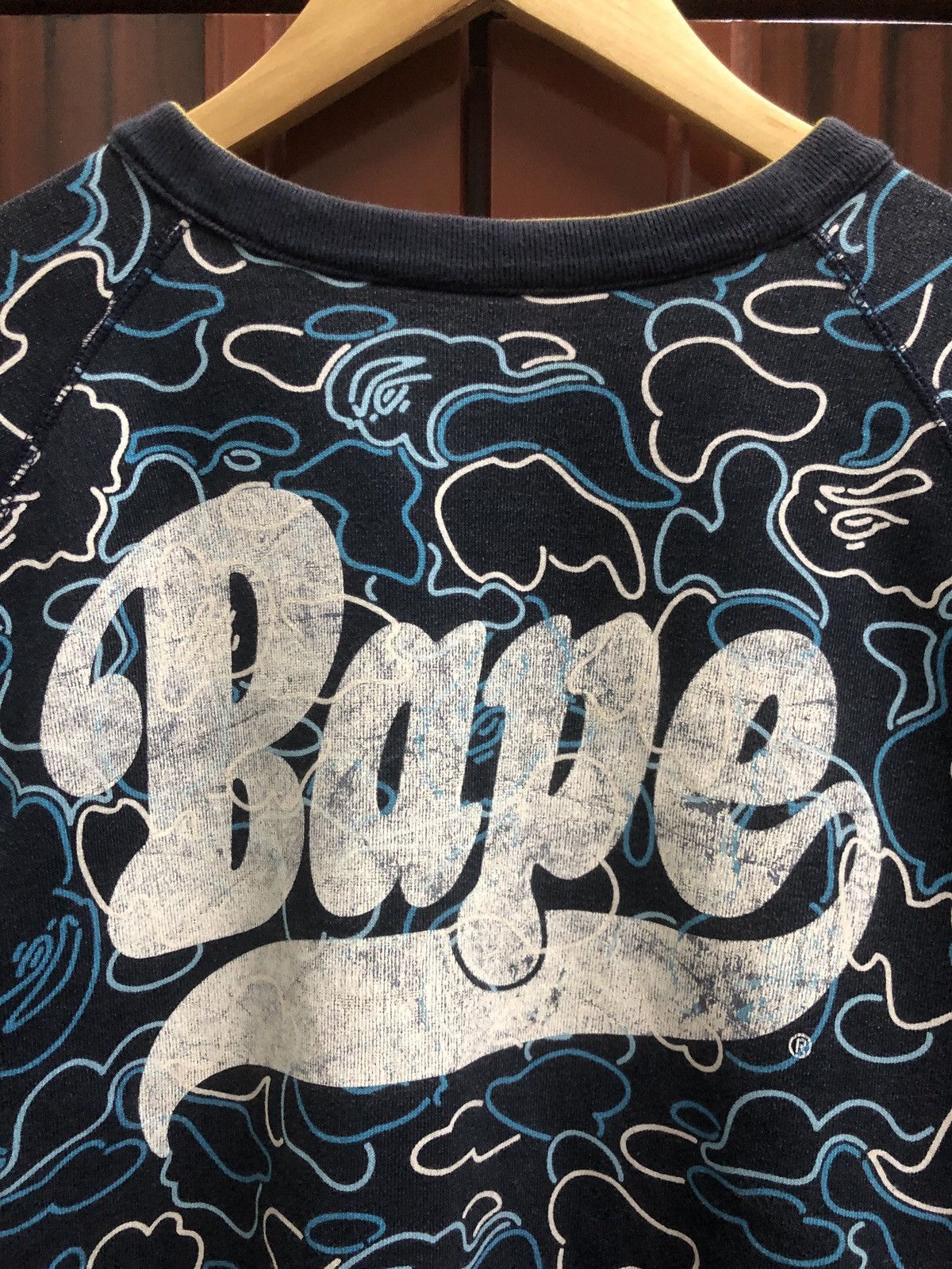 Bape × Nigo OG A Bathing Ape College Neon Camo Reversible Sweatshirts Size US M / EU 48-50 / 2 - 3 Thumbnail