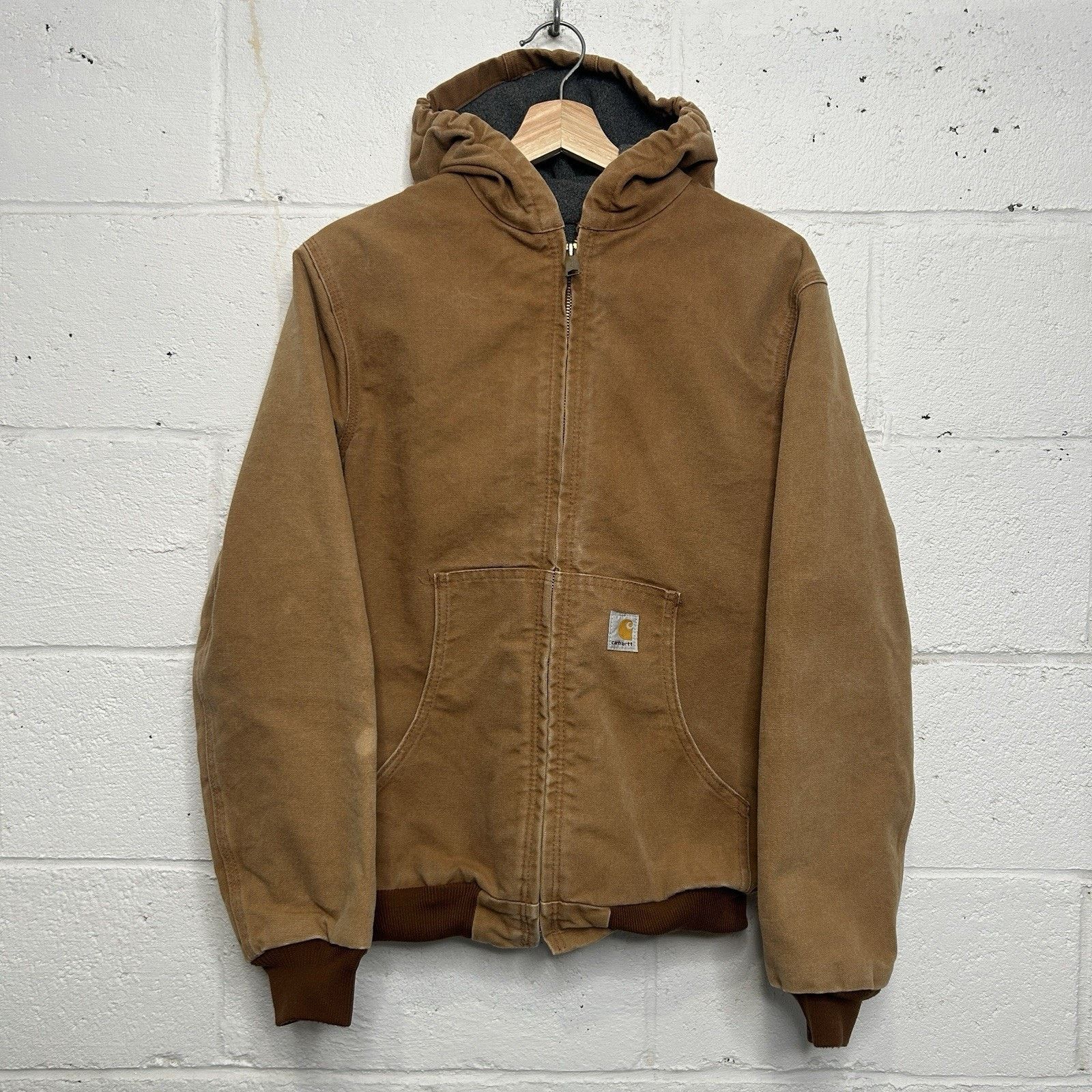 Carhartt Vintage Carhartt Fleece-Lined Hooded Active Jacket “Brown” Size M / US 6-8 / IT 42-44 - 1 Thumbnail