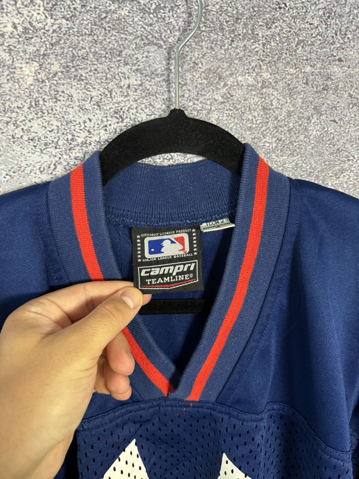 NFL × New York Yankees 90’s New York Yankees Campri Vintage Baseball Jersey Size US M / EU 48-50 / 2 - 11 Thumbnail