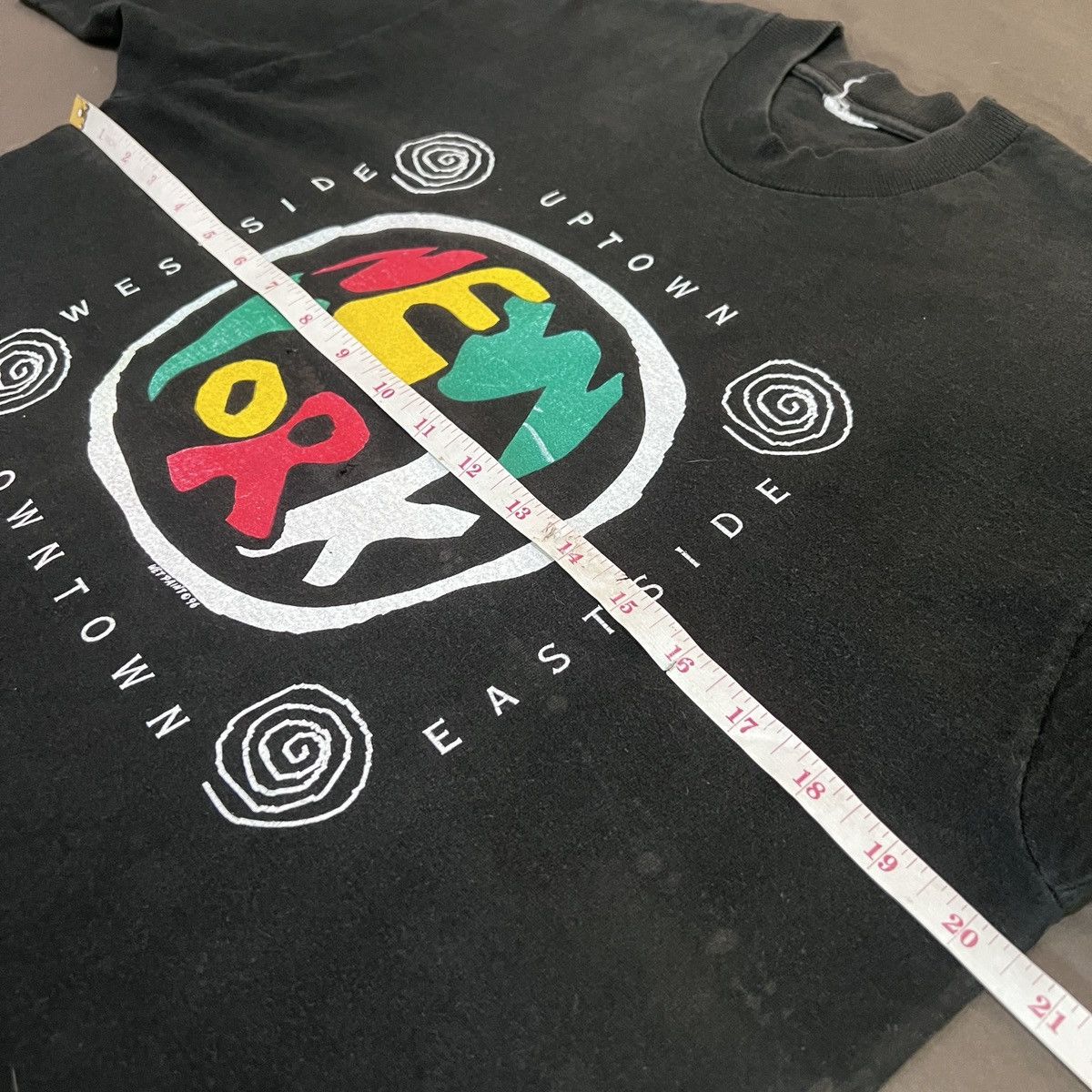 Vintage Vintage 90s New York Promo Tee Shirt graphic Size US M / EU 48-50 / 2 - 9 Thumbnail