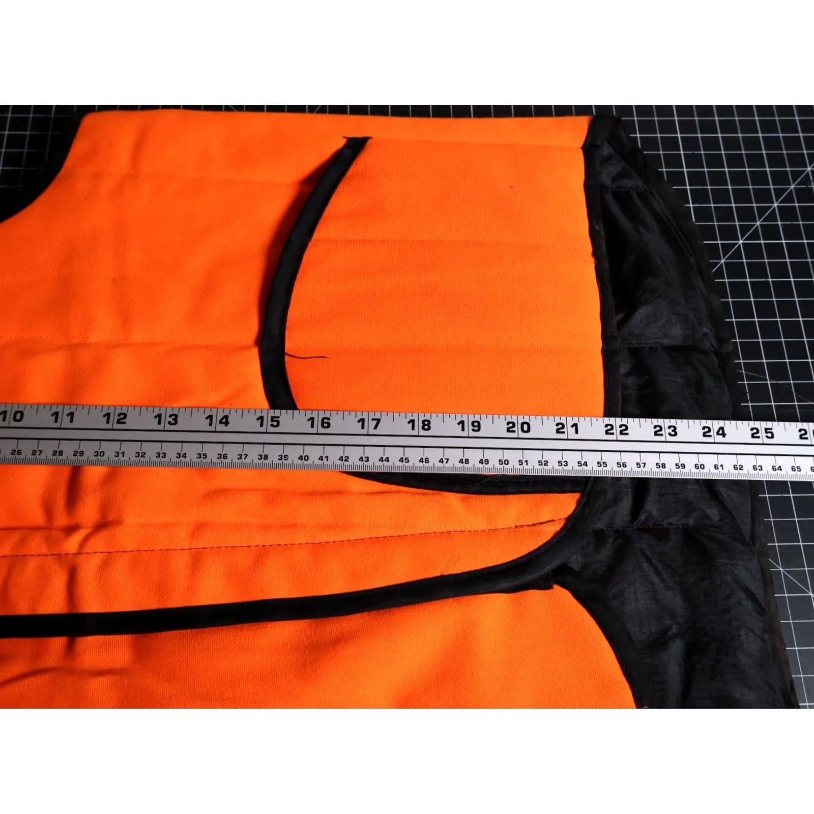 Vintage VINTAGE Hunting Vest Mens M Blaze Orange Full Zip Lightweight Outdoor VTG Jacket Shirt? Size 40R - 6 Thumbnail