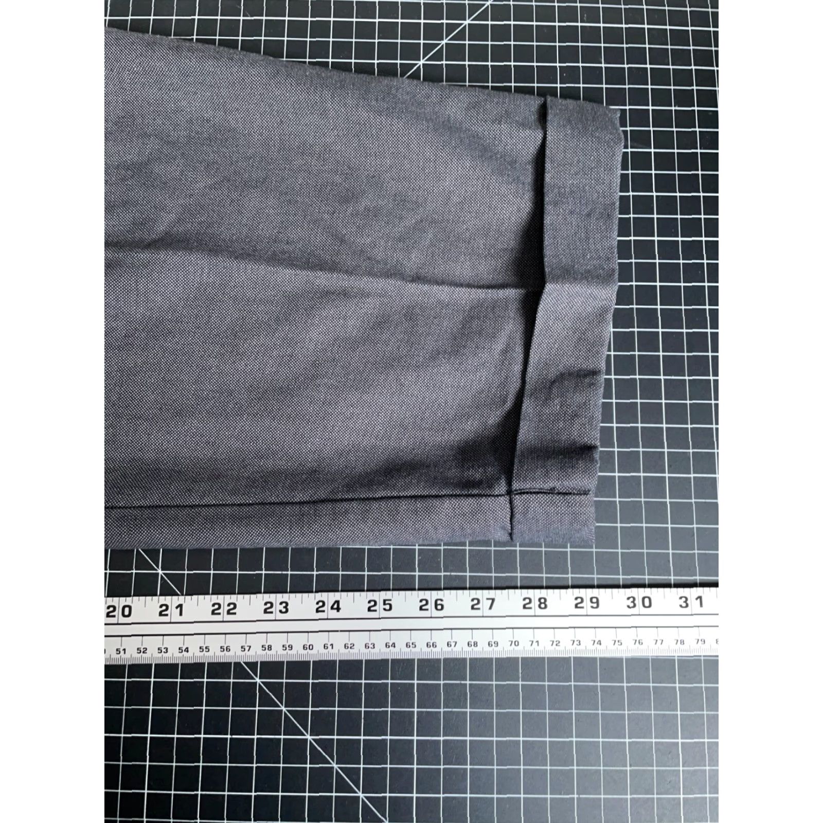 Vintage VINTAGE Structure 90s Pleated Cotton Trousers Pants Mens Regular Baggy Fit Gray 38 x 29 Size US 39 - 6 Thumbnail