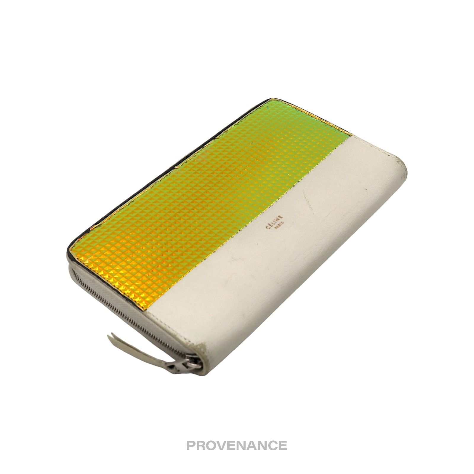Celine 🔴 Celine Multifunction Zip Long Wallet - Iridescent Prism Size ONE SIZE - 3 Thumbnail