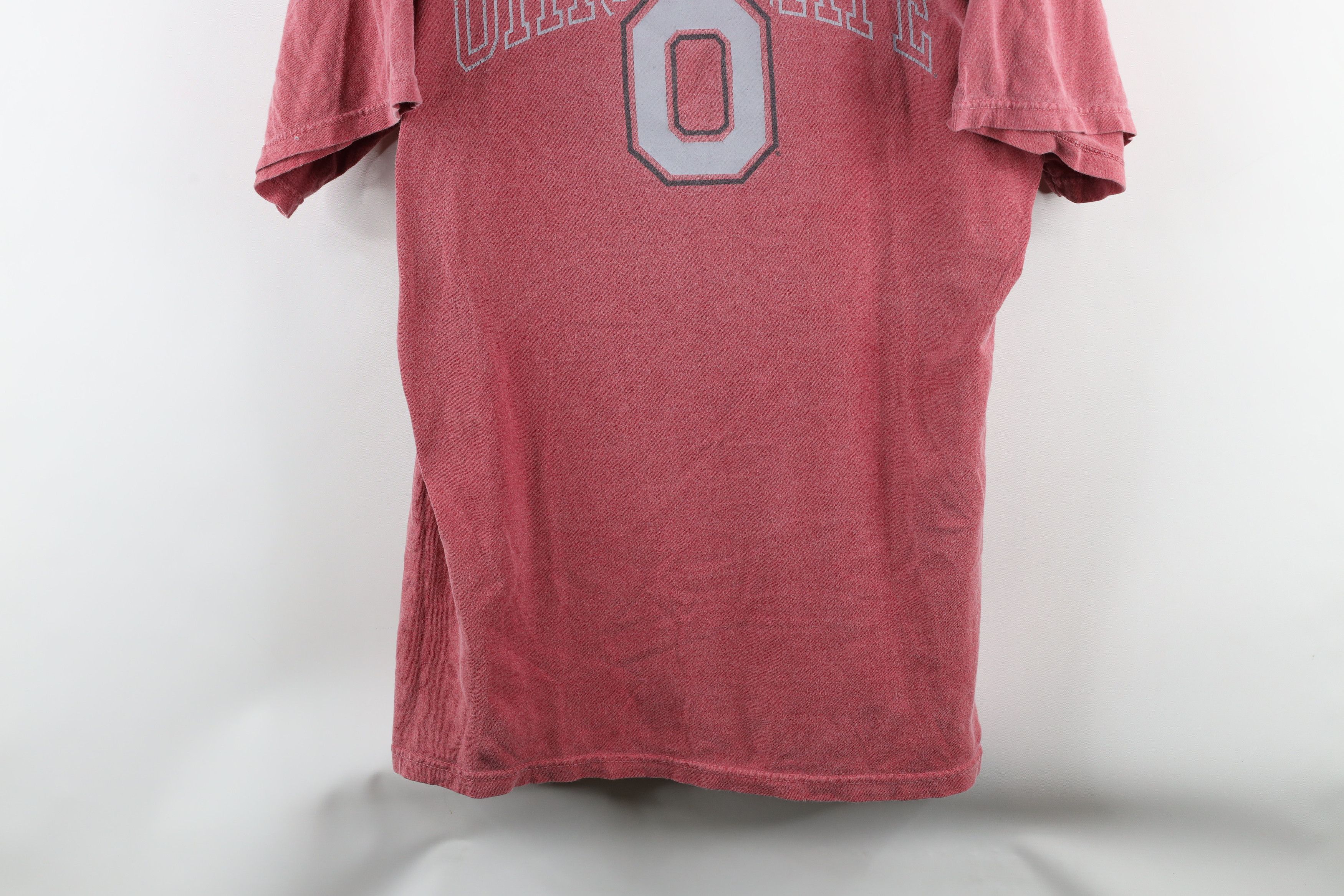 Vintage Vintage 90s Stonewash Spell Ohio State University T-Shirt Size US L / EU 52-54 / 3 - 3 Thumbnail