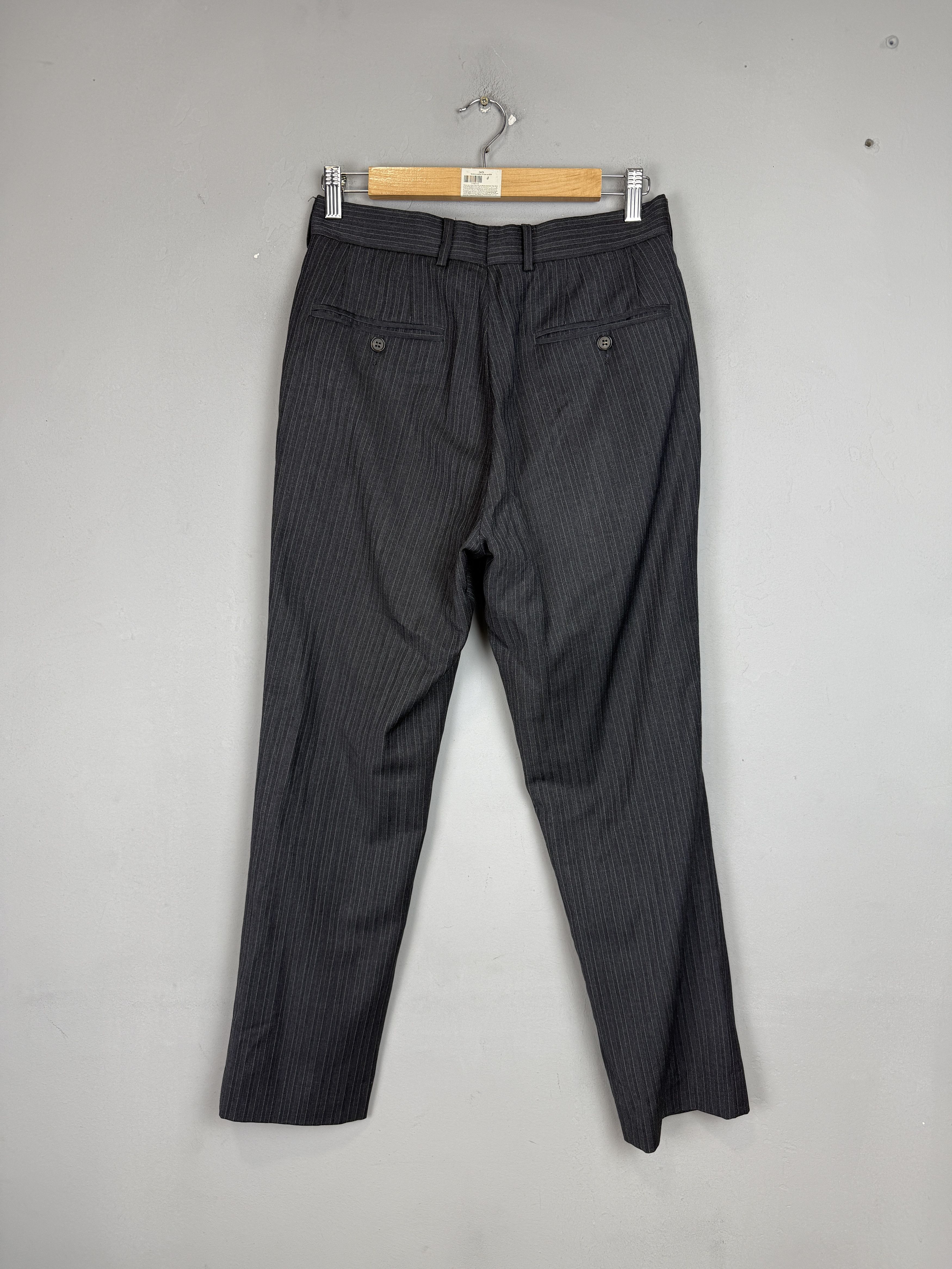 Ted Baker Ted Baker Endurance Wool Suit 2 Piece Grey Striped Size 36S - 7 Thumbnail