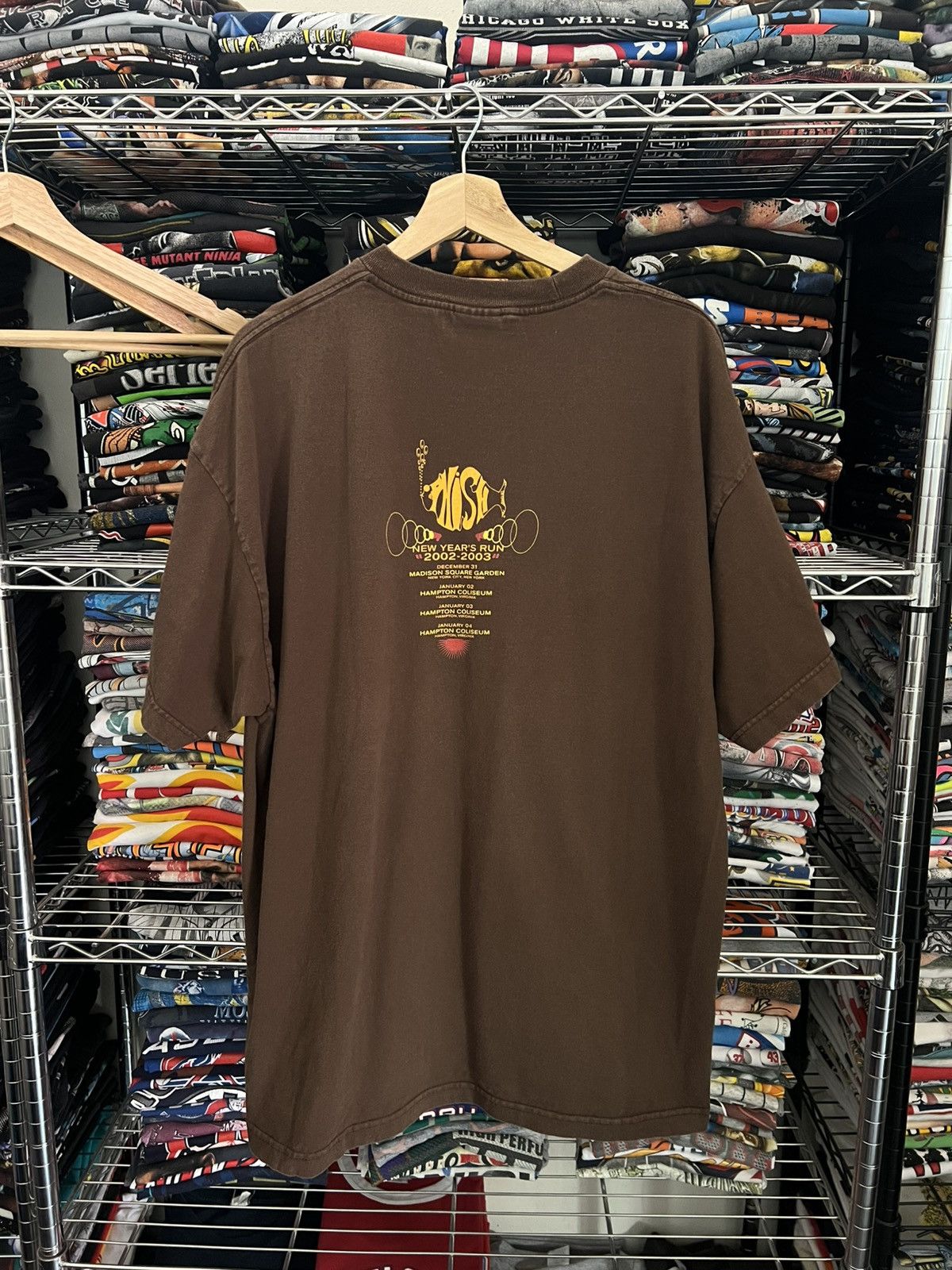 Band Tees 2002 Phish New Year’s Run Tour Tee Size US XXL / EU 58 / 5 - 5 Thumbnail