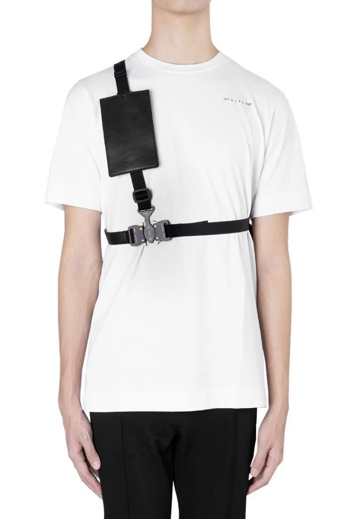 Alyx 1017 Alyx 9SM Tri-Buckle Harness - Silver - Leather strap Size ONE SIZE - 5 Thumbnail