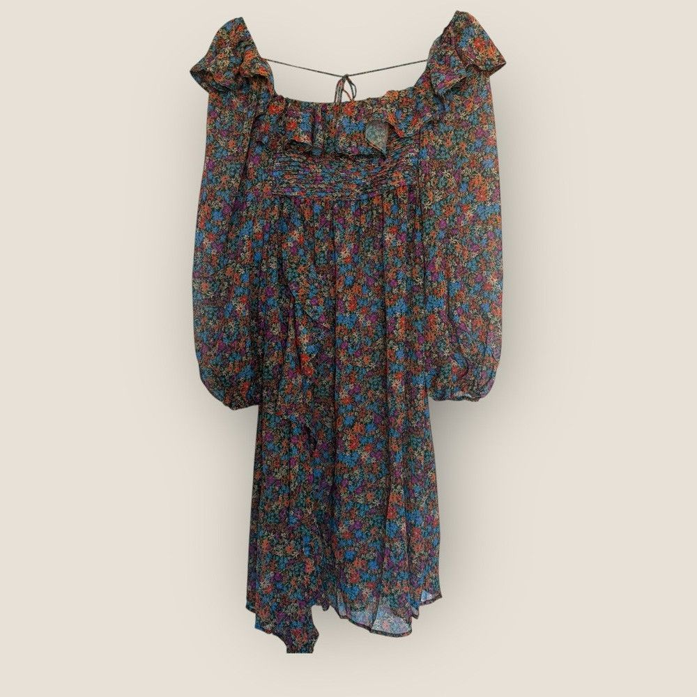 For Love & Lemons For Love & Lemons | Full Bloom Midi Dress | Size XS (Fits X Size XS / US 0-2 / IT 36-38 - 3 Thumbnail