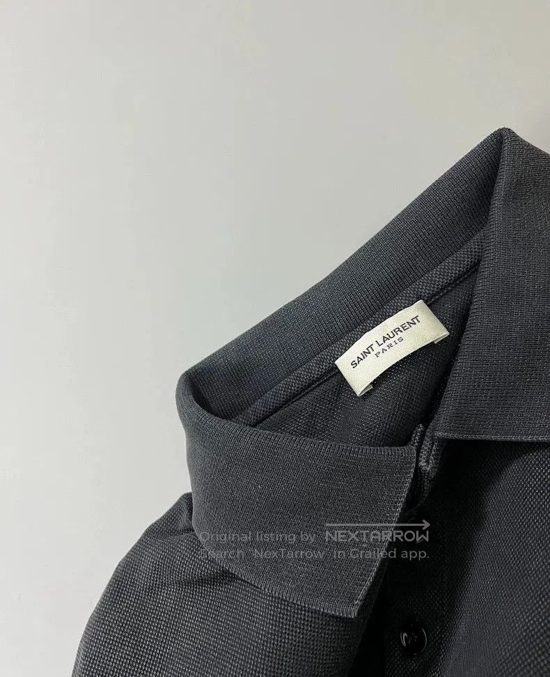 Saint Laurent Paris Saint Laurent Paris Men's Short Sleeve Polo. Size US S / EU 44-46 / 1 - 5 Thumbnail