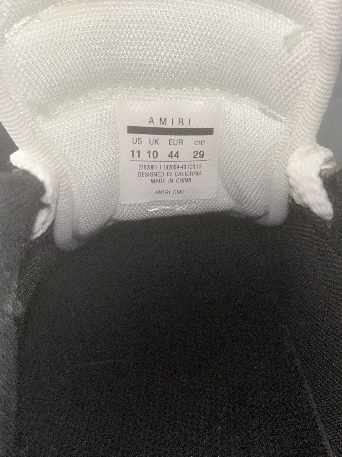 Amiri Amiri Skel Low Top Size US 10.5 / EU 43-44 - 3 Thumbnail