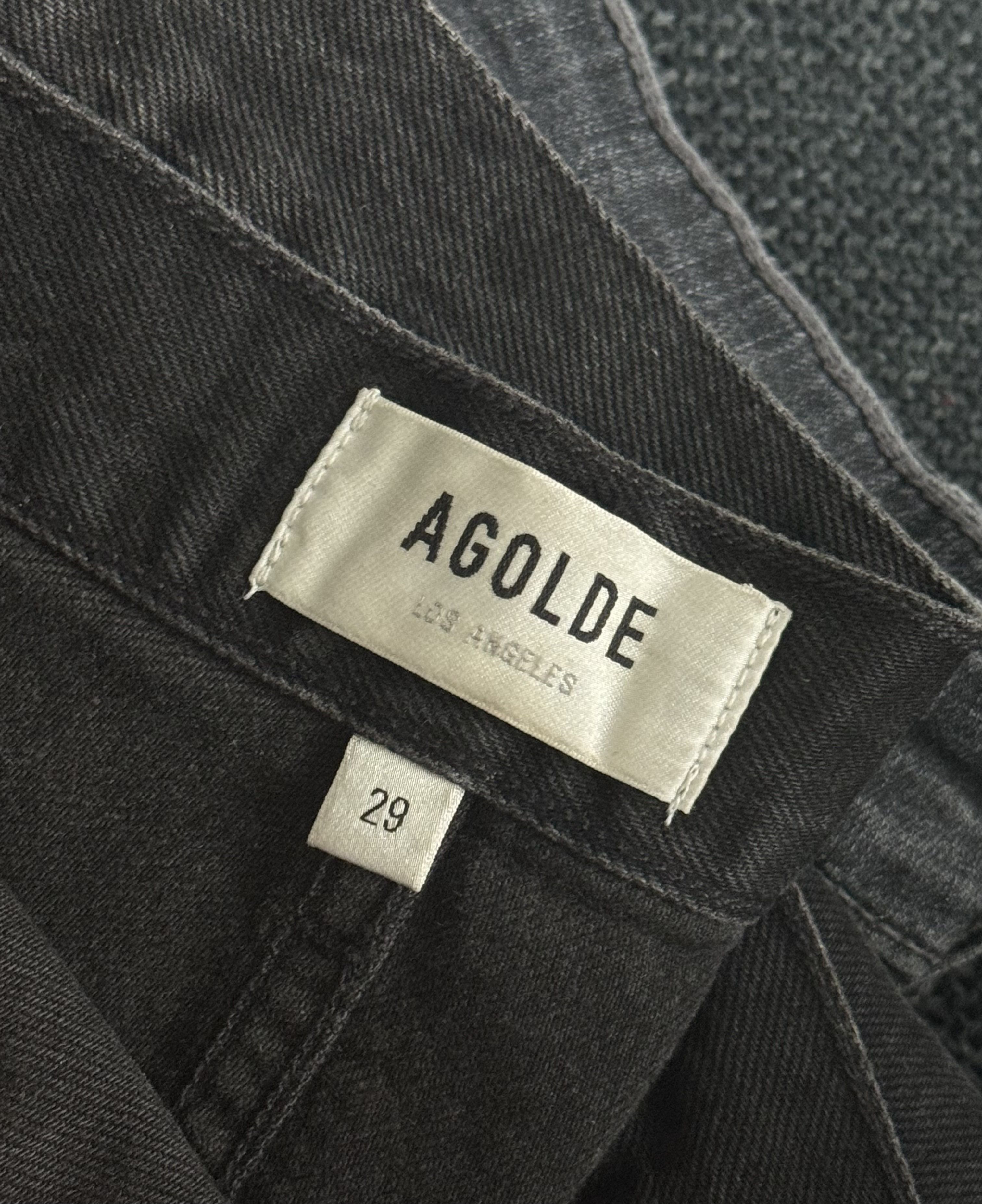Agolde AGOLDE High-waist straight-leg jeans Size 29" - 4 Thumbnail