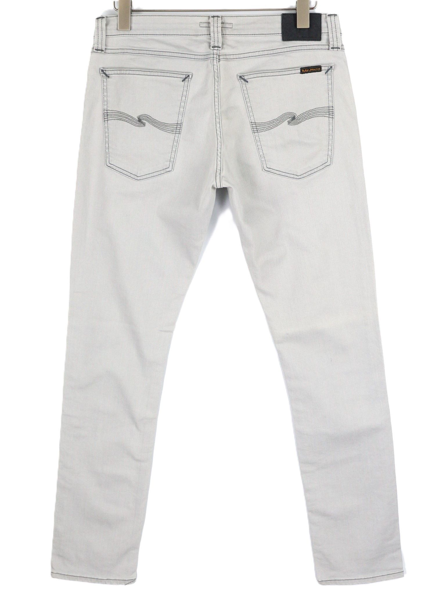 Nudie Jeans TIGHT LONG JOHN W34/L34 Cool Grey Organic Slim 82670 Size US 34 / EU 50 - 2 Thumbnail