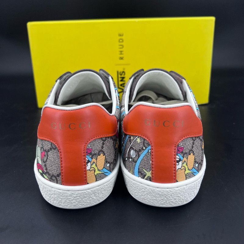 Gucci Gucci Disney Donald Duck Print Low-Top Sneakers - Size US 8 / EU 41 - 3 Thumbnail