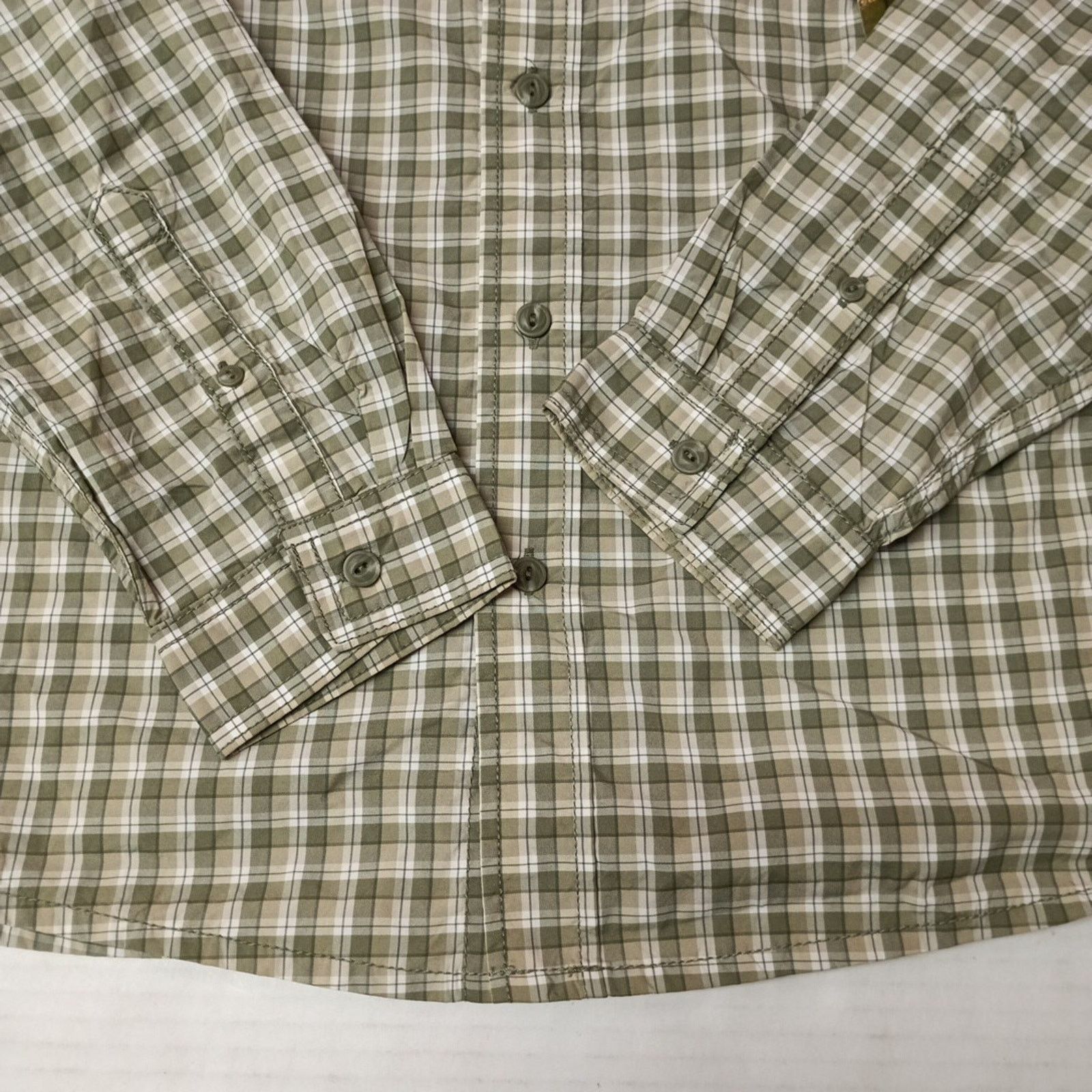 Other Ozark Trail Upstream Shirt Mens S (34-36) Green Plaid Vented Size US S / EU 44-46 / 1 - 2 Thumbnail
