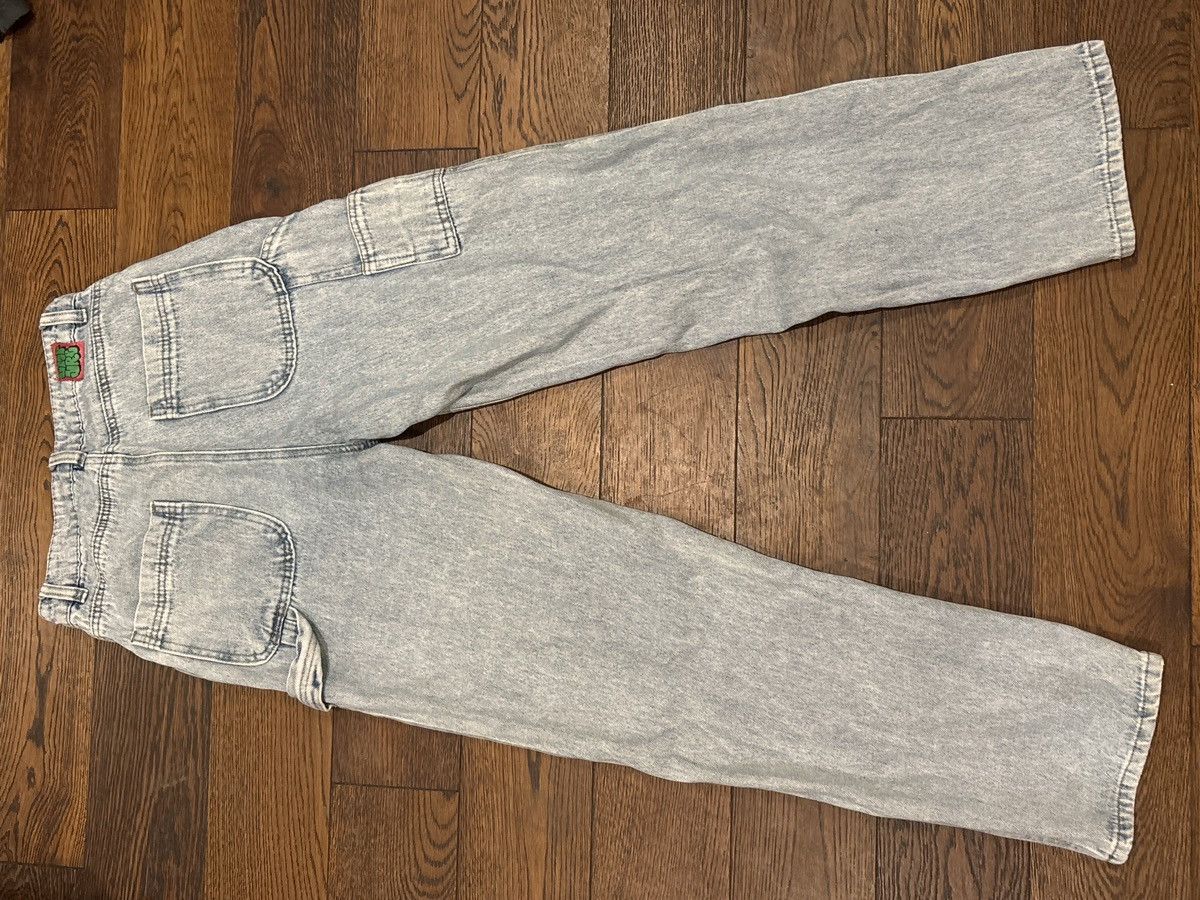 Zumiez Light Washed Baggy Wide Legged Jeans Size 27" / US 4 / IT 40 - 4 Thumbnail
