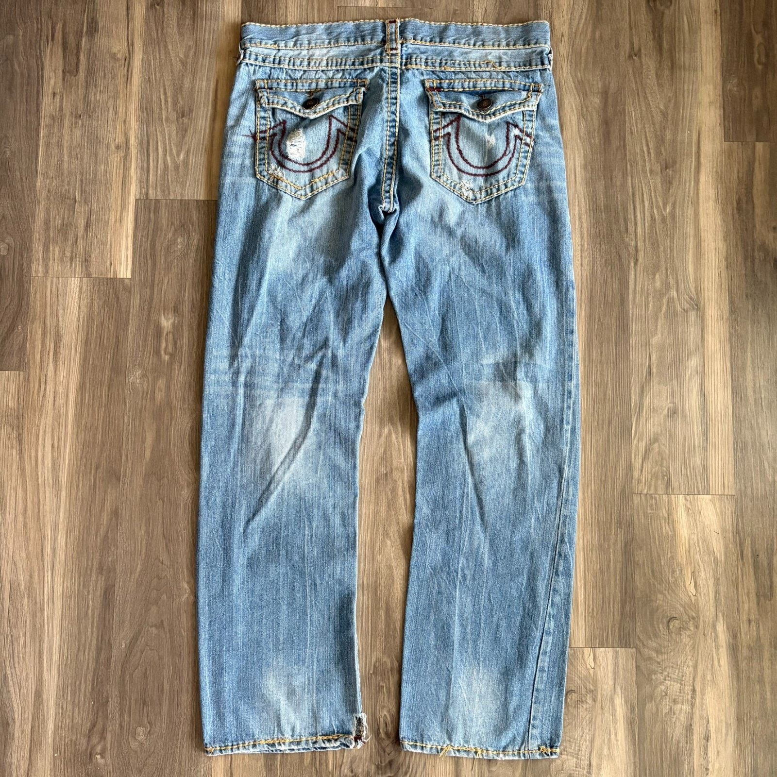 True Religion × Vintage Vintage True Religion Jeans Men's Size 38x33 Medium Size US 38 / EU 54 - 2 Thumbnail