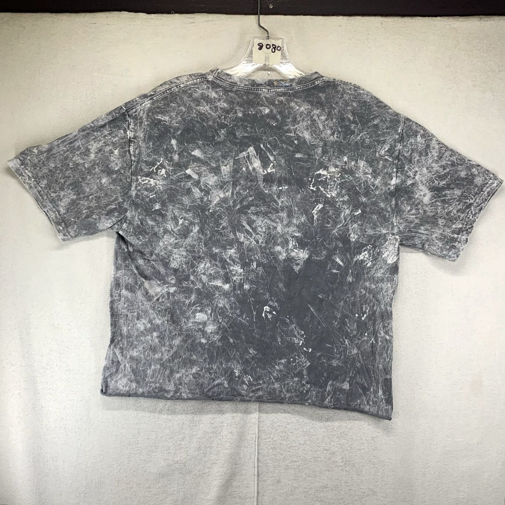 Vintage AC/DC Summer Crop Top Highway To Hell Tie Die Gray Shirt M Unisex Adults Mid Gray Graphic Print T-Shirt 2020s Rock N Roll Tour Men Women Size US M / EU 48-50 / 2 - 3 Thumbnail