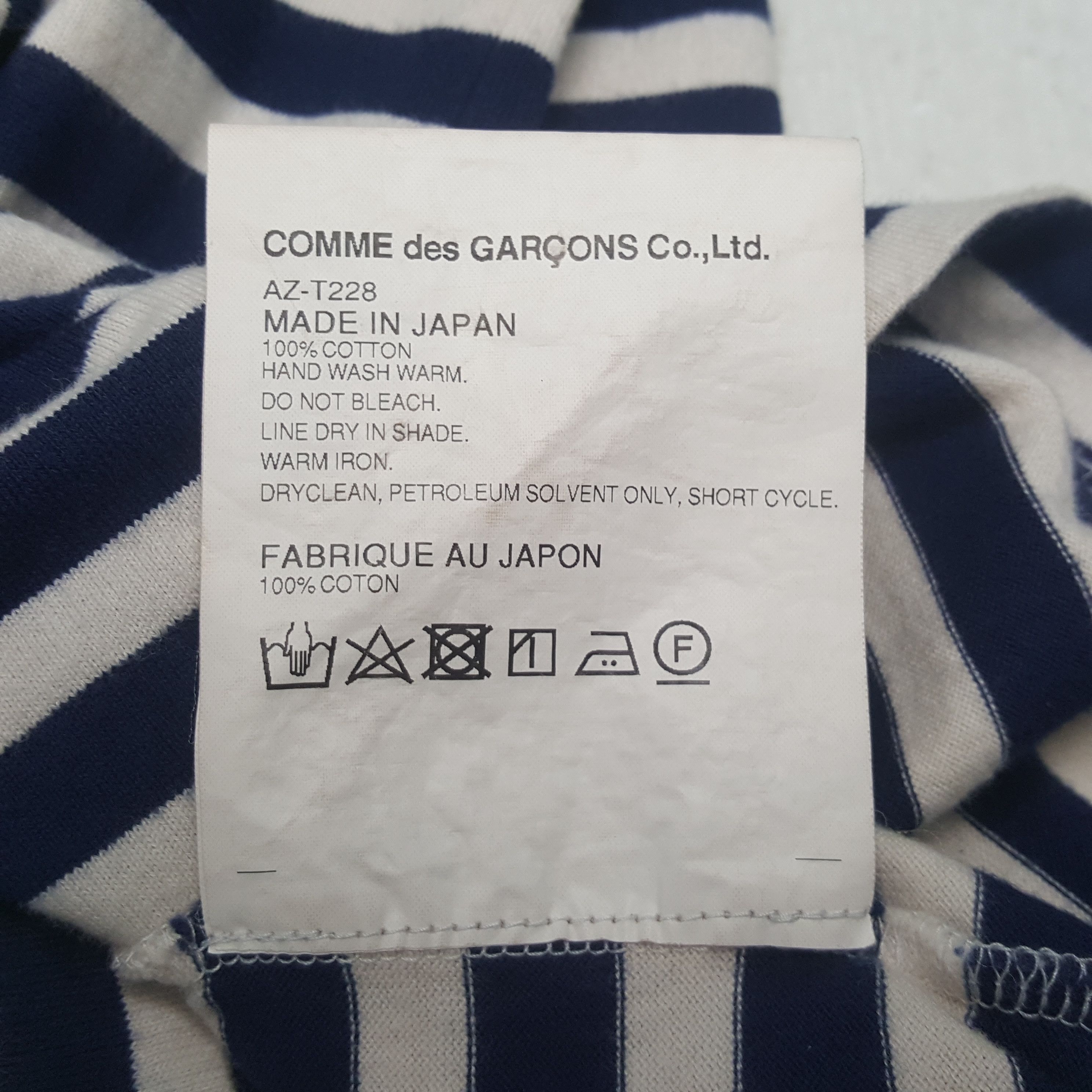 Comme des Garcons Vintage Comme Des Garçons Japanese Brand T-shirt C294N44 Size US M / EU 48-50 / 2 - 8 Thumbnail