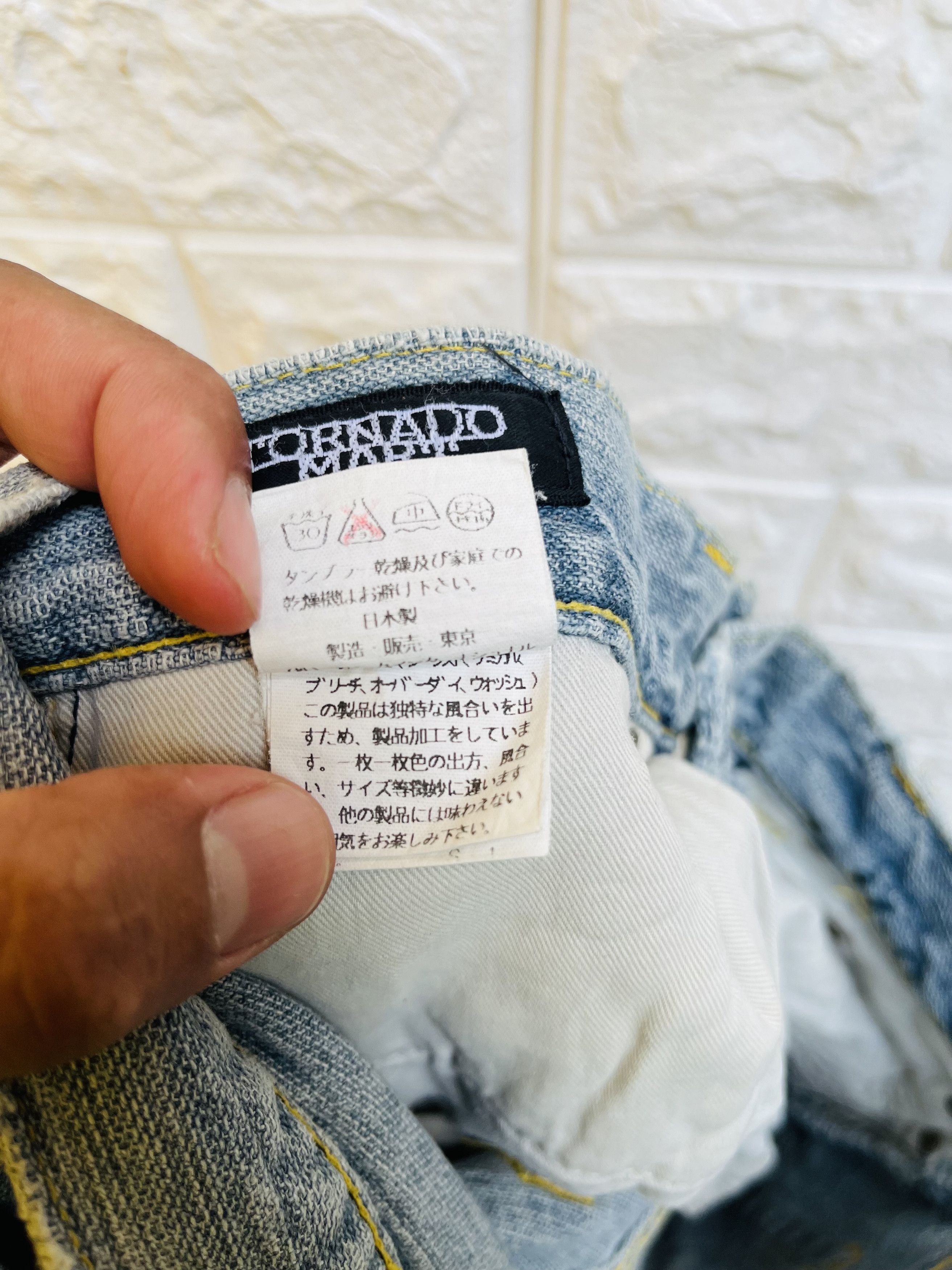 Japanese Brand × Tornado Mart × Vintage Vintage Tornado Mart Distressed Japanese Designer Style Size US 29 - 12 Thumbnail
