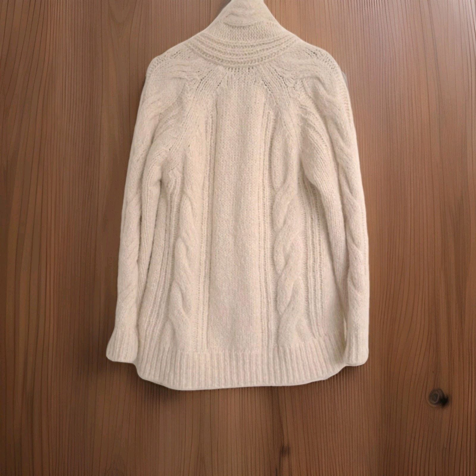 Faherty Faherty Winter Frost Line In Superfine Alpaca Cardigan Wool Size S / US 4 / IT 40 - 7 Thumbnail