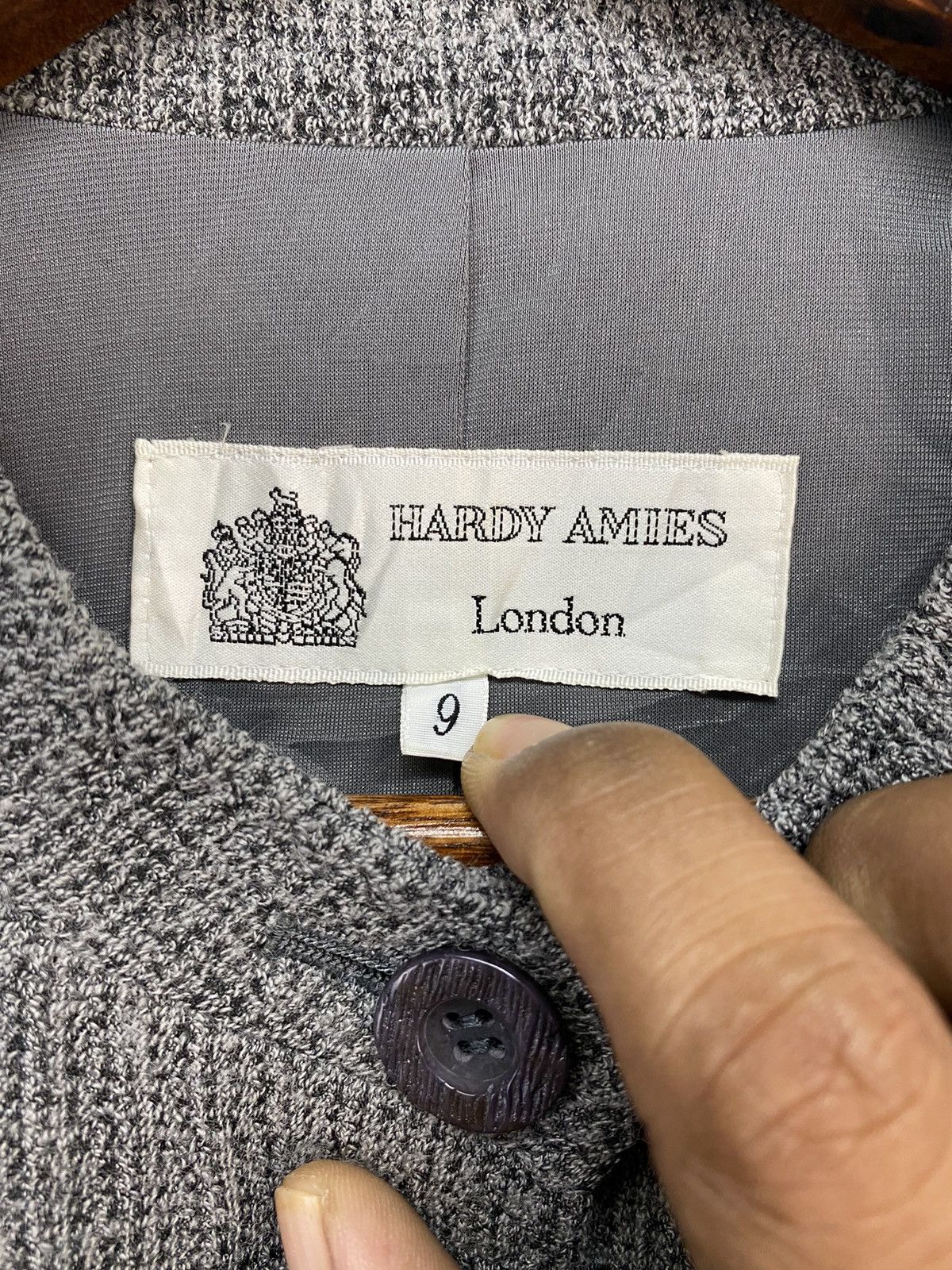 Hardy Amies Hardy Amies Button Jacket Size ONE SIZE - 7 Thumbnail