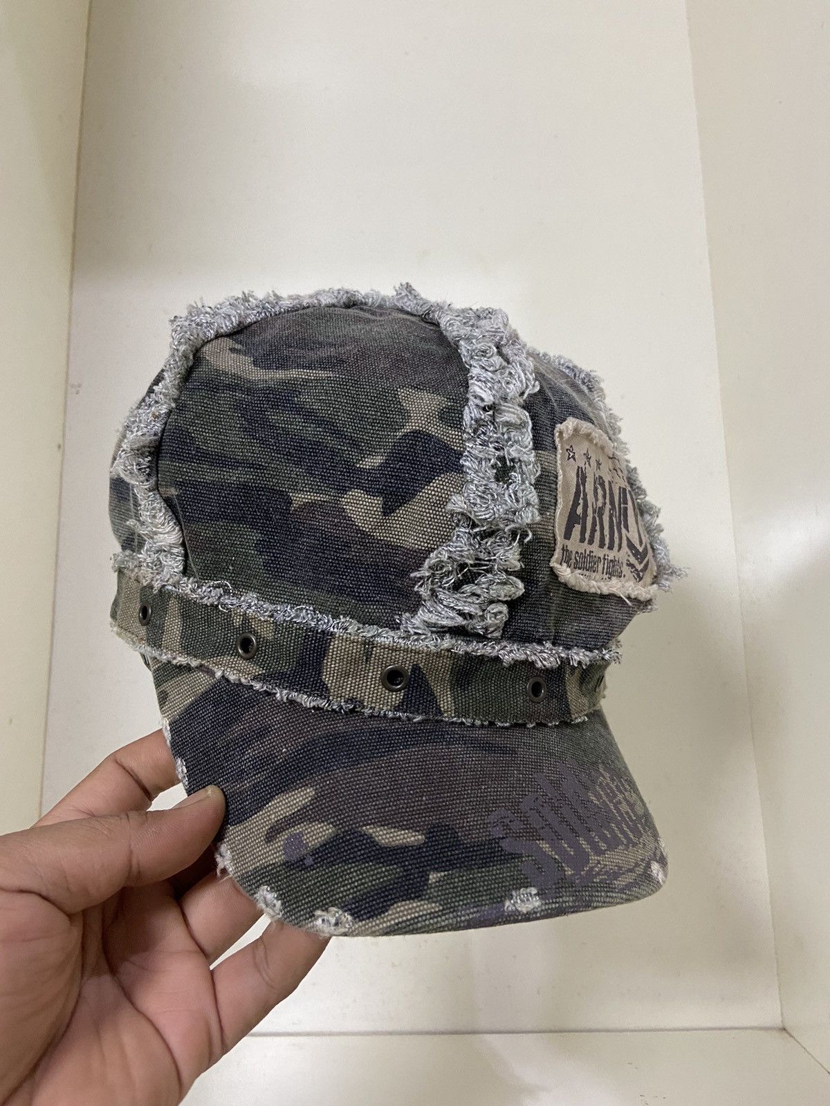 If Six Was Nine VTG military sodier hats Size ONE SIZE - 4 Thumbnail
