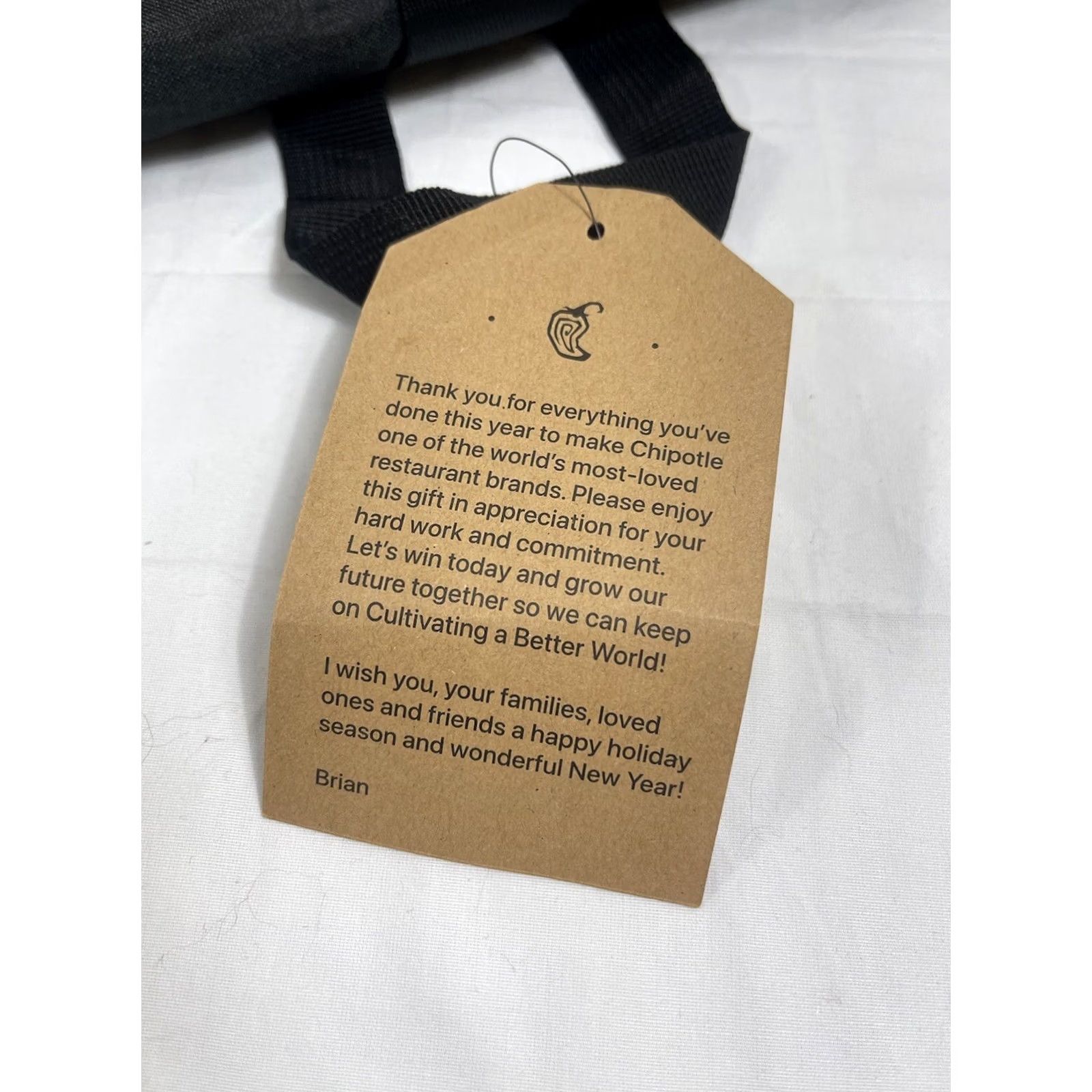 Vintage Chipotle Backpack Black Canvas Roll Top Limited Edition 2023 Backpack Unisex Adults Large Black Chipotle 2023 Limited Edition Mens Womens Size US L / EU 52-54 / 3 - 5 Thumbnail