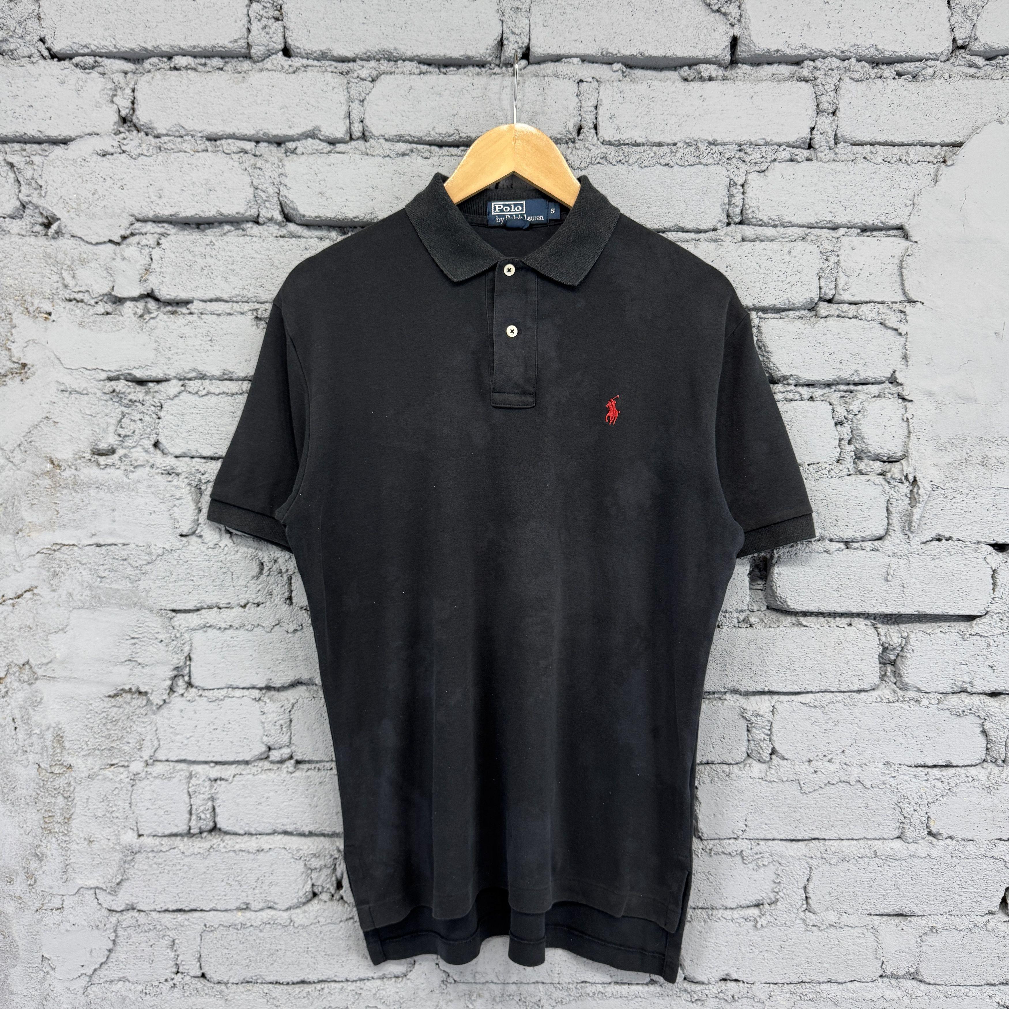 Polo Ralph Lauren Polo Ralph Lauren Red Embroidered Polo Pony Size US S / EU 44-46 / 1 - 1 Thumbnail