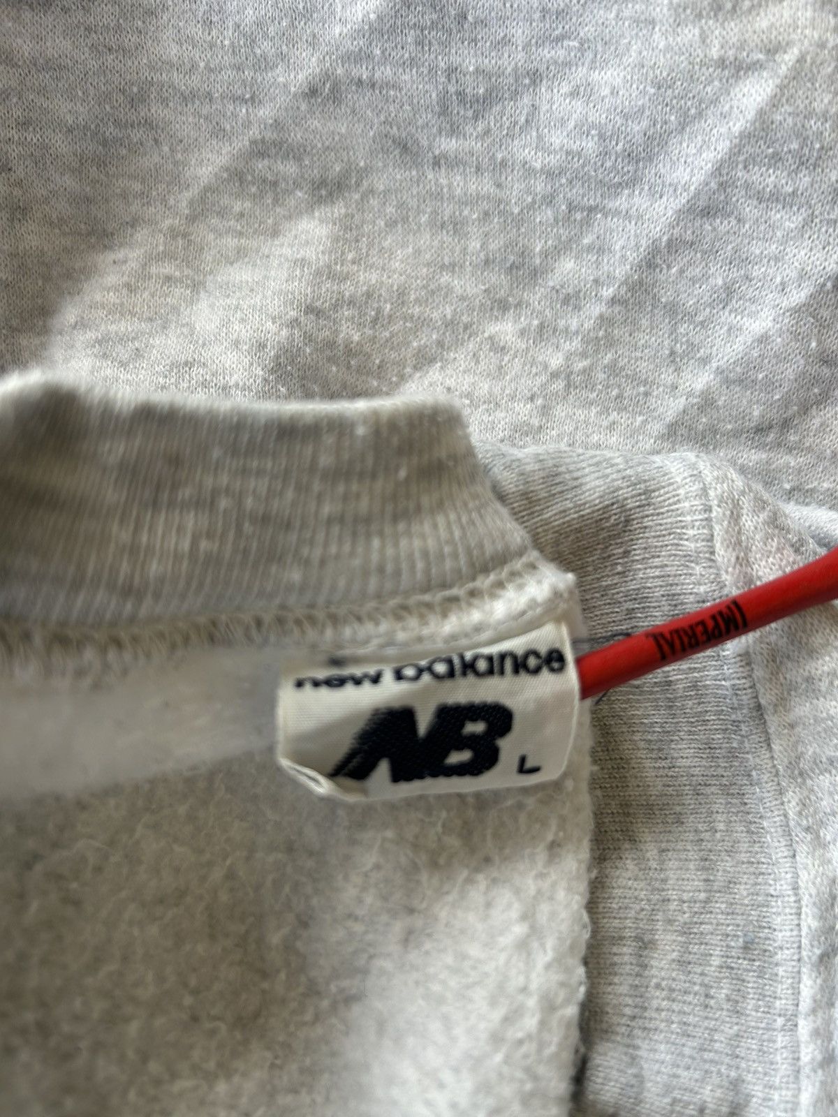 New Balance Vintage New Balance Spell Out Sweatshirt Size US L / EU 52-54 / 3 - 8 Thumbnail