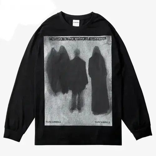 Japanese Brand × Vintage Unisex Long Sleeve T-shirt Printed Demon Graphic Size US XL / EU 56 / 4 - 3 Thumbnail