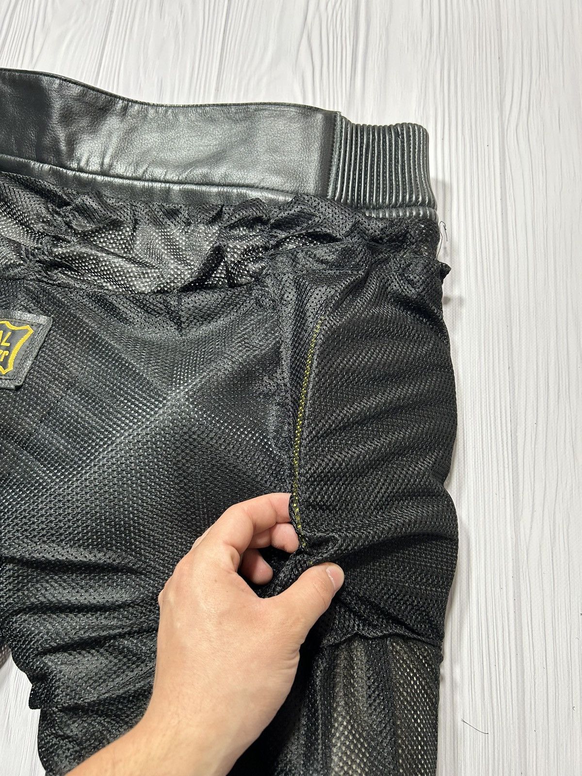 Genuine Leather TRIUMPH Real Heavy Leather Pants Moto Theme Racing Size XXL Size US 38 / EU 54 - 22 Thumbnail