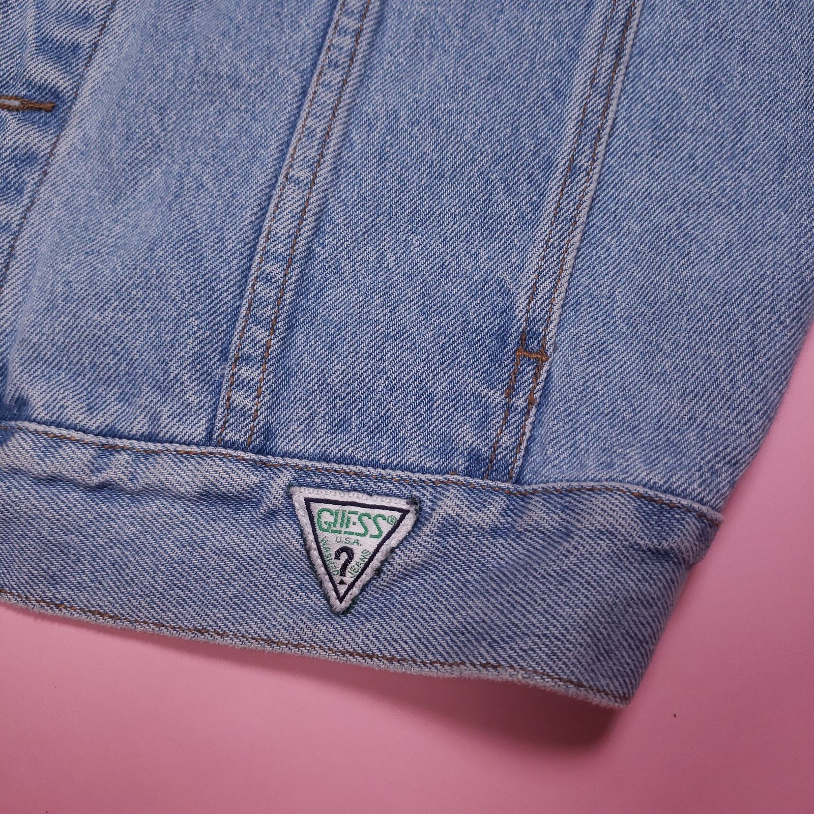Vintage Vtg Georges Marciano for Guess denim jacket Size US M / EU 48-50 / 2 - 4 Thumbnail
