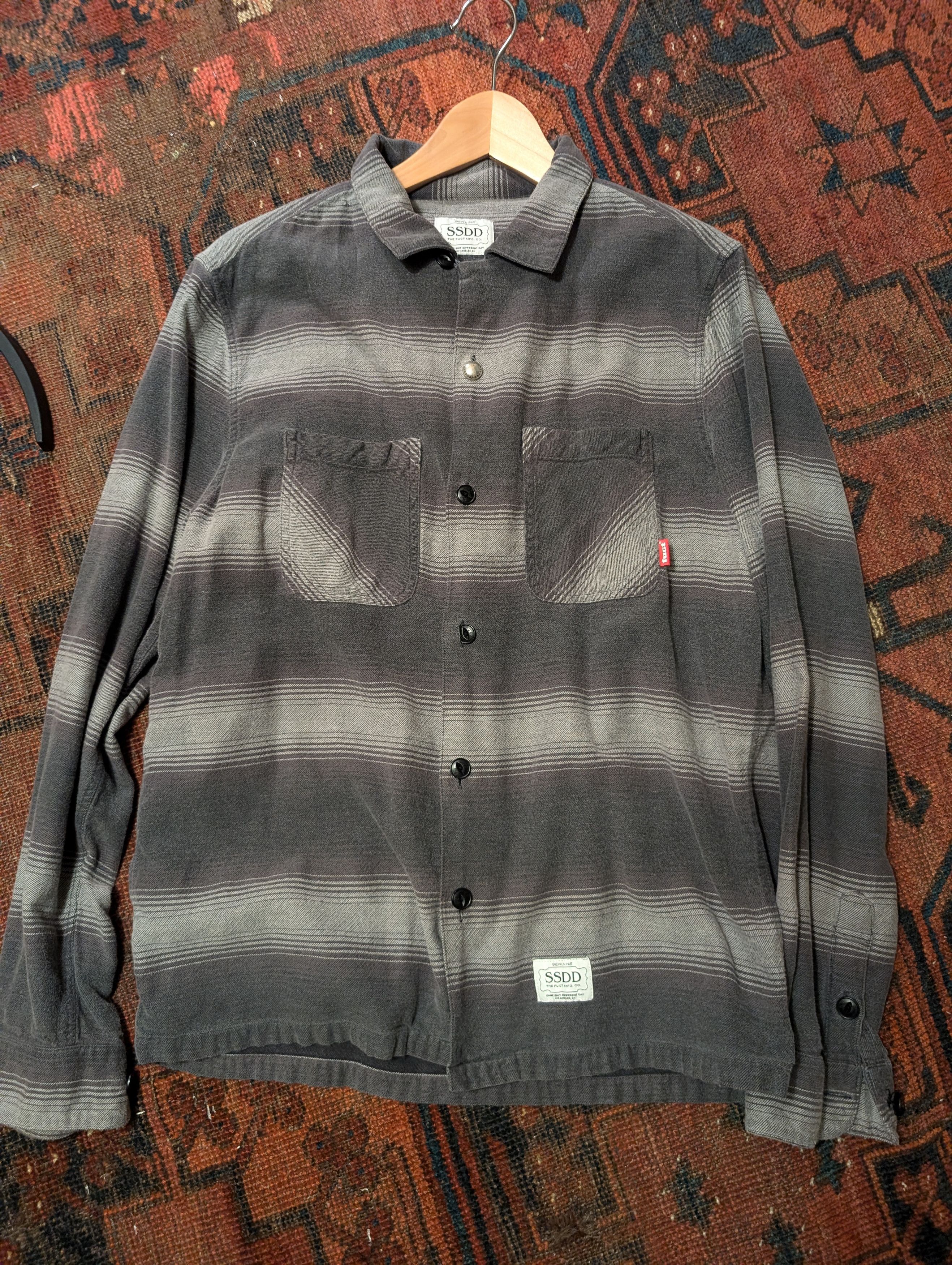 FUCT Fuct SSDD 2020 Poppy Flower Western Shirt | Grailed