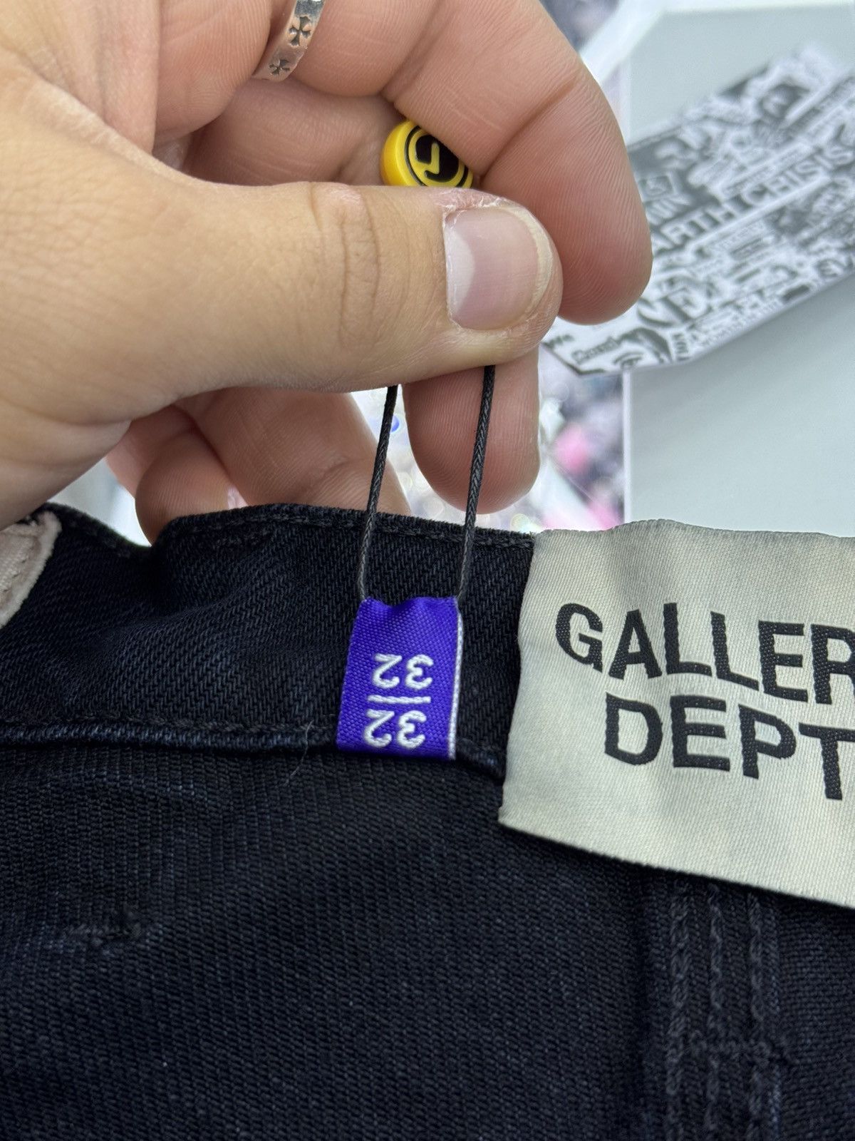 Gallery Dept. Gallery Dept Branko Carpenter Denim Jeans Black Size US 32 / EU 48 - 9 Thumbnail
