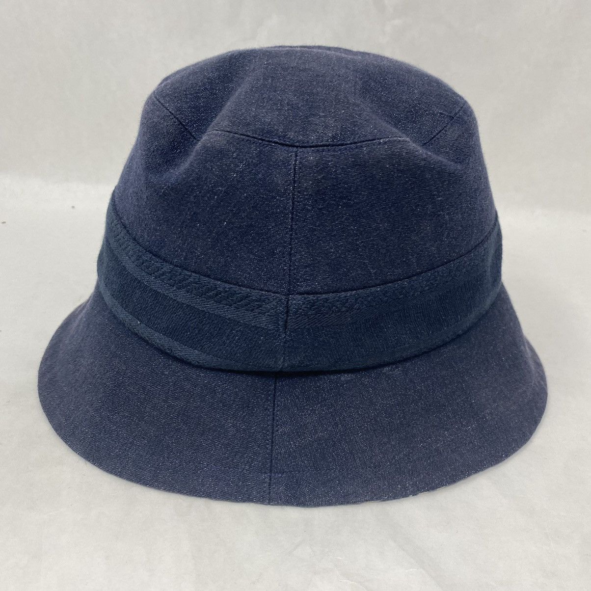 Christian Dior Monsieur × Dior Dior Denim Oblique Small Brim Navy Bucket Hat Size ONE SIZE - 4 Thumbnail