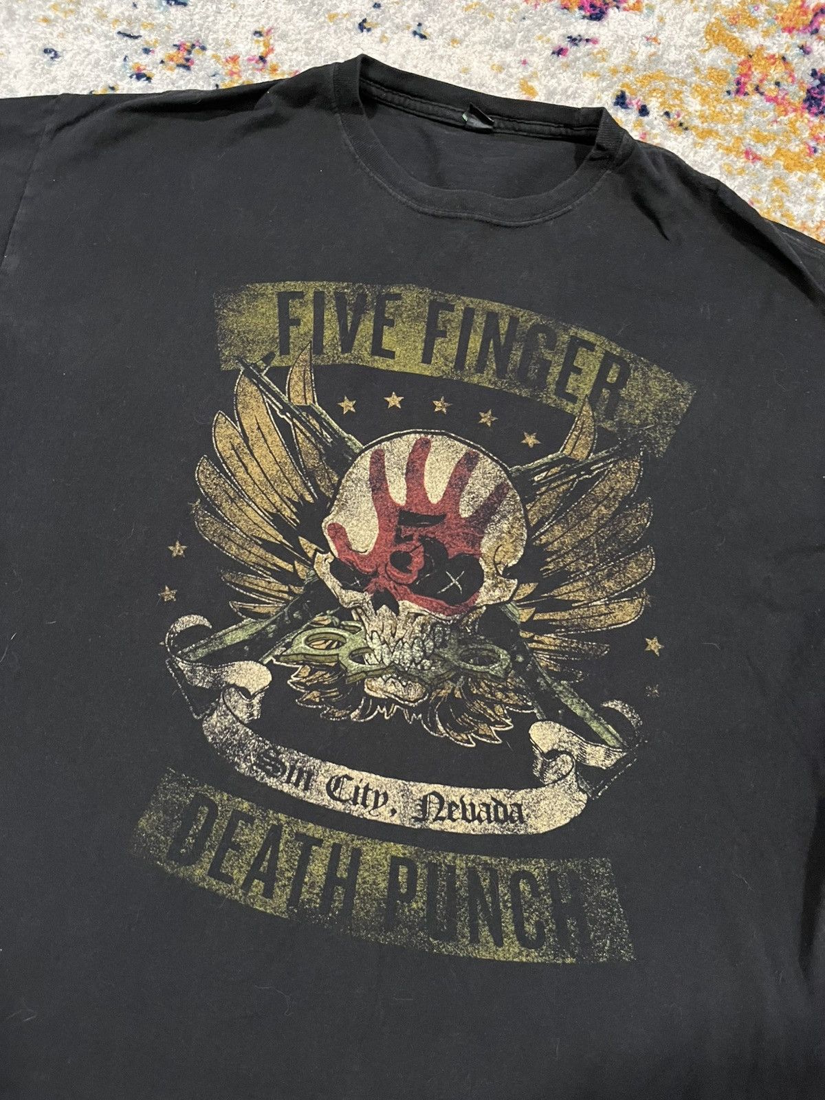 Supreme Five Finger Death Punch Shirt 2XL Size US XXL / EU 58 / 5 - 2 Thumbnail