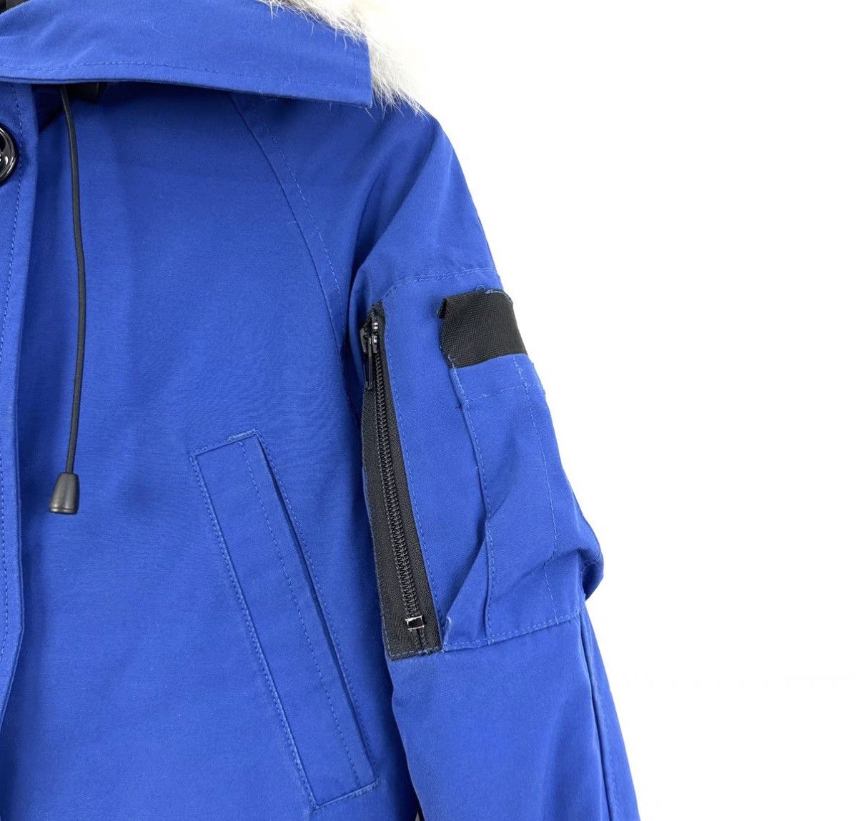 Canada Goose Canada Goose Blue Bomber Down Jacket K12 Size US XXS / EU 40 - 6 Thumbnail