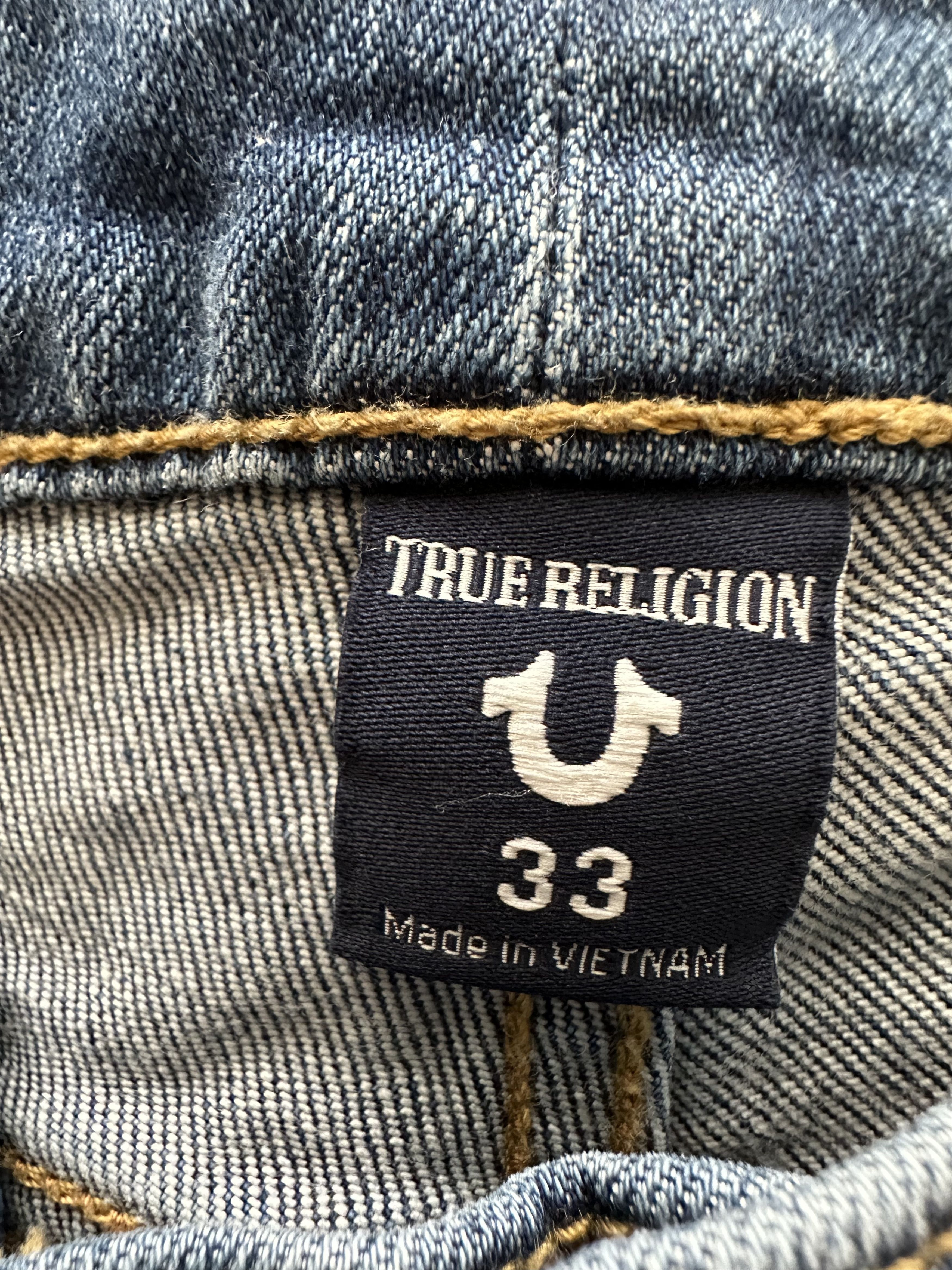 True Religion True Religion Relaxed Skinny Jeans Size US 33 - 3 Thumbnail